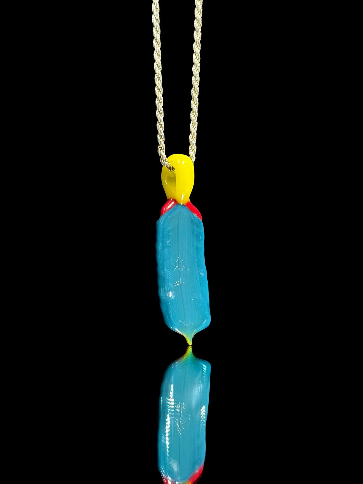Trip A Glass Coogi Feather Pendant