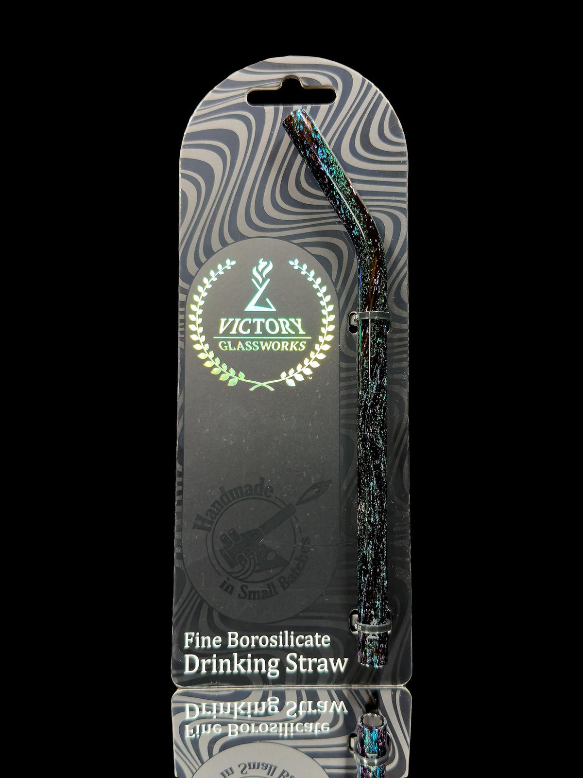 Victory Dichroic Boro Drinking Straw