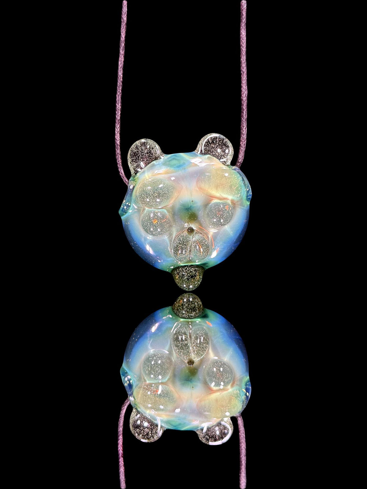 Shurlok Holm Glass Heady Teddy Pendant
