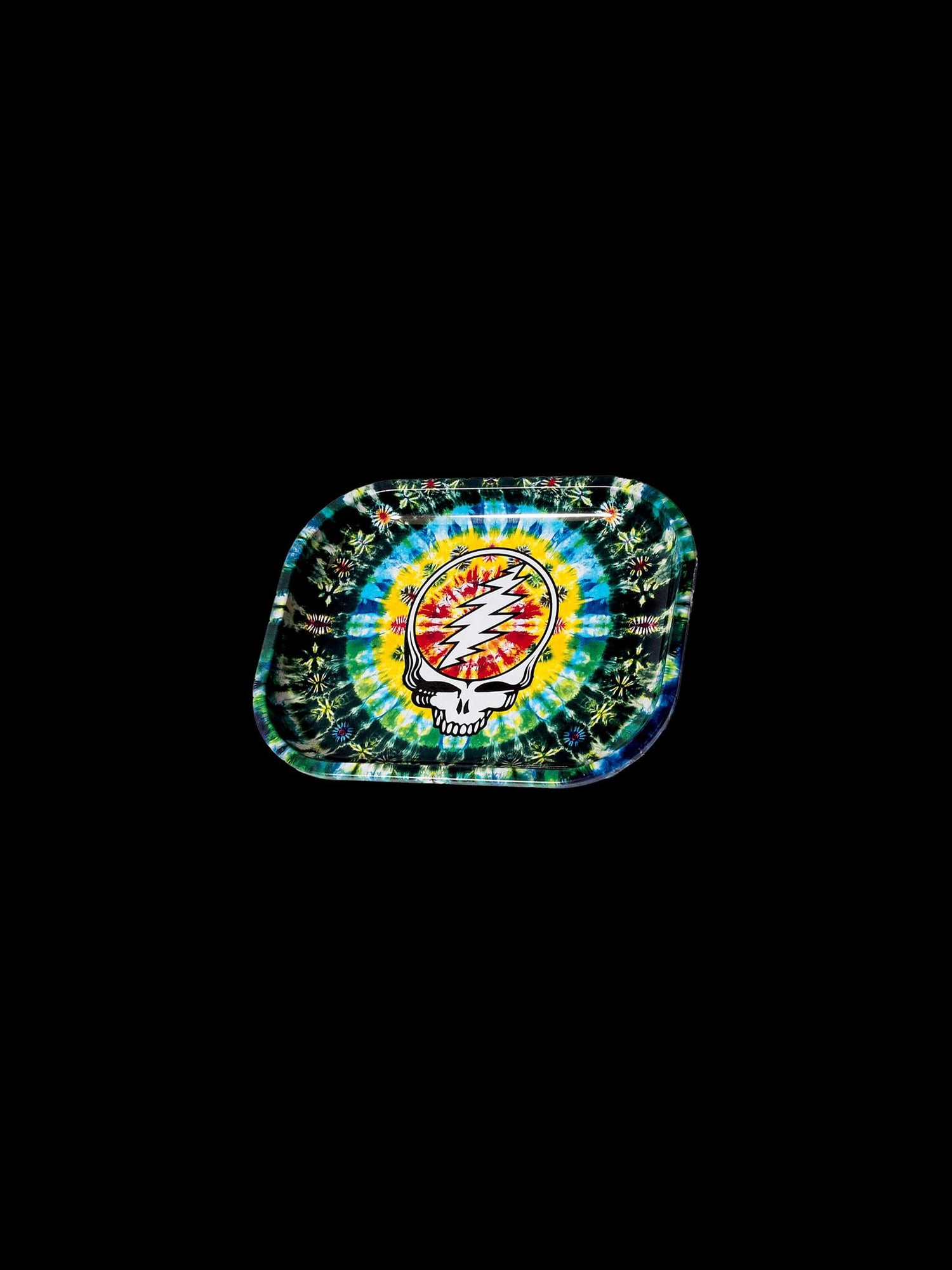 Blazy Susan x Grateful Dead Rolling Tray Sm Tie-Dye Stealie