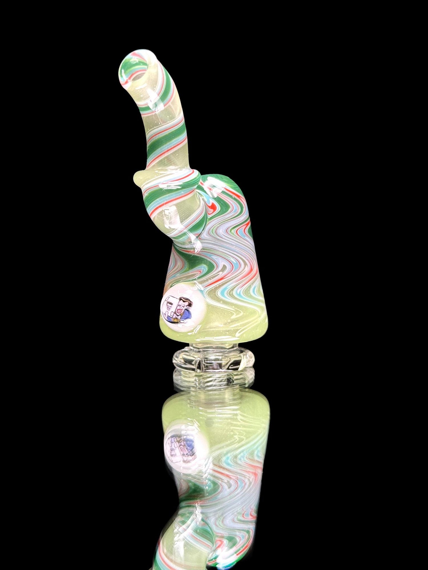 Keys Glass Pivot Top
