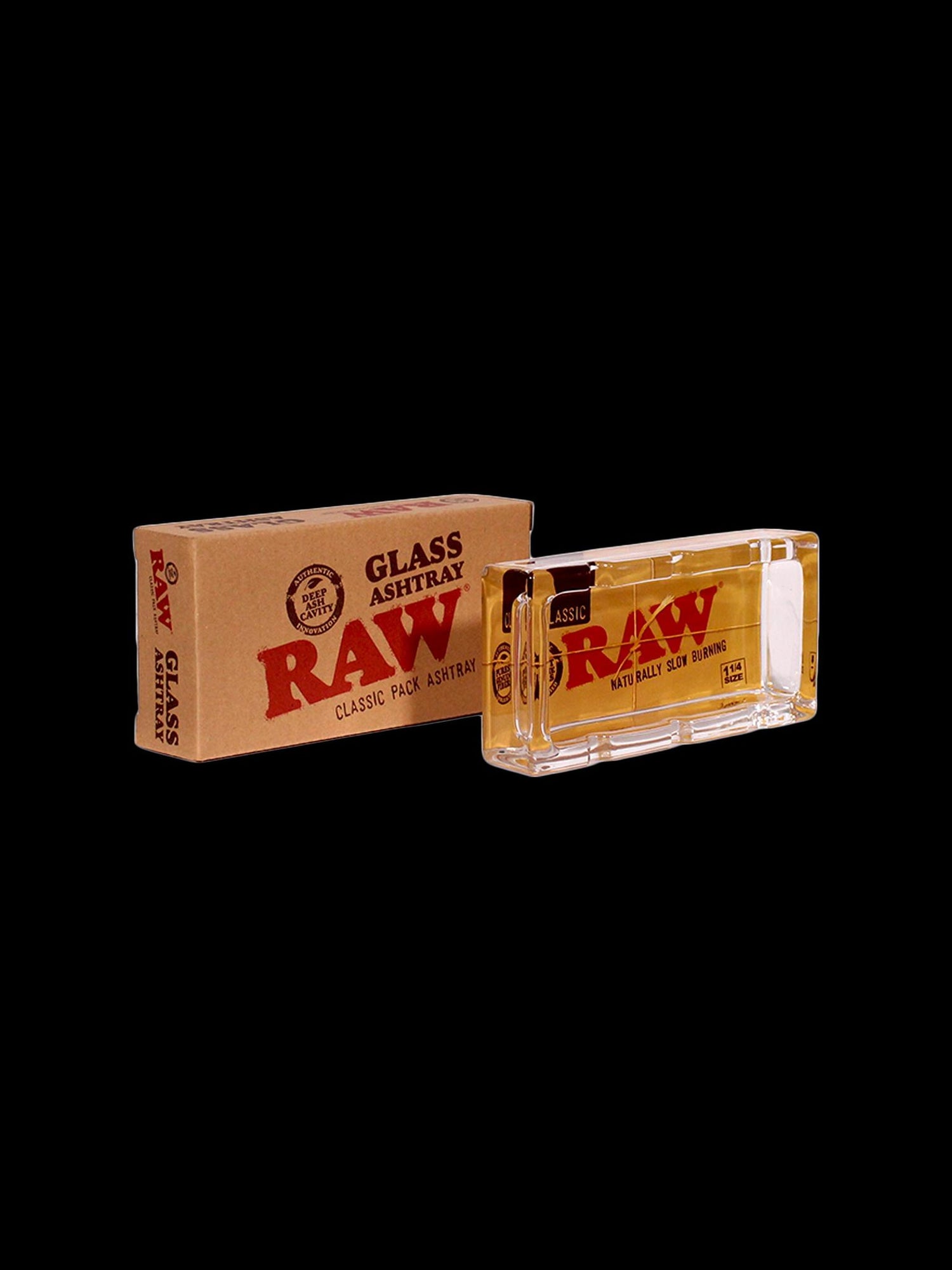 Raw Classic Pack Glass Ashtray