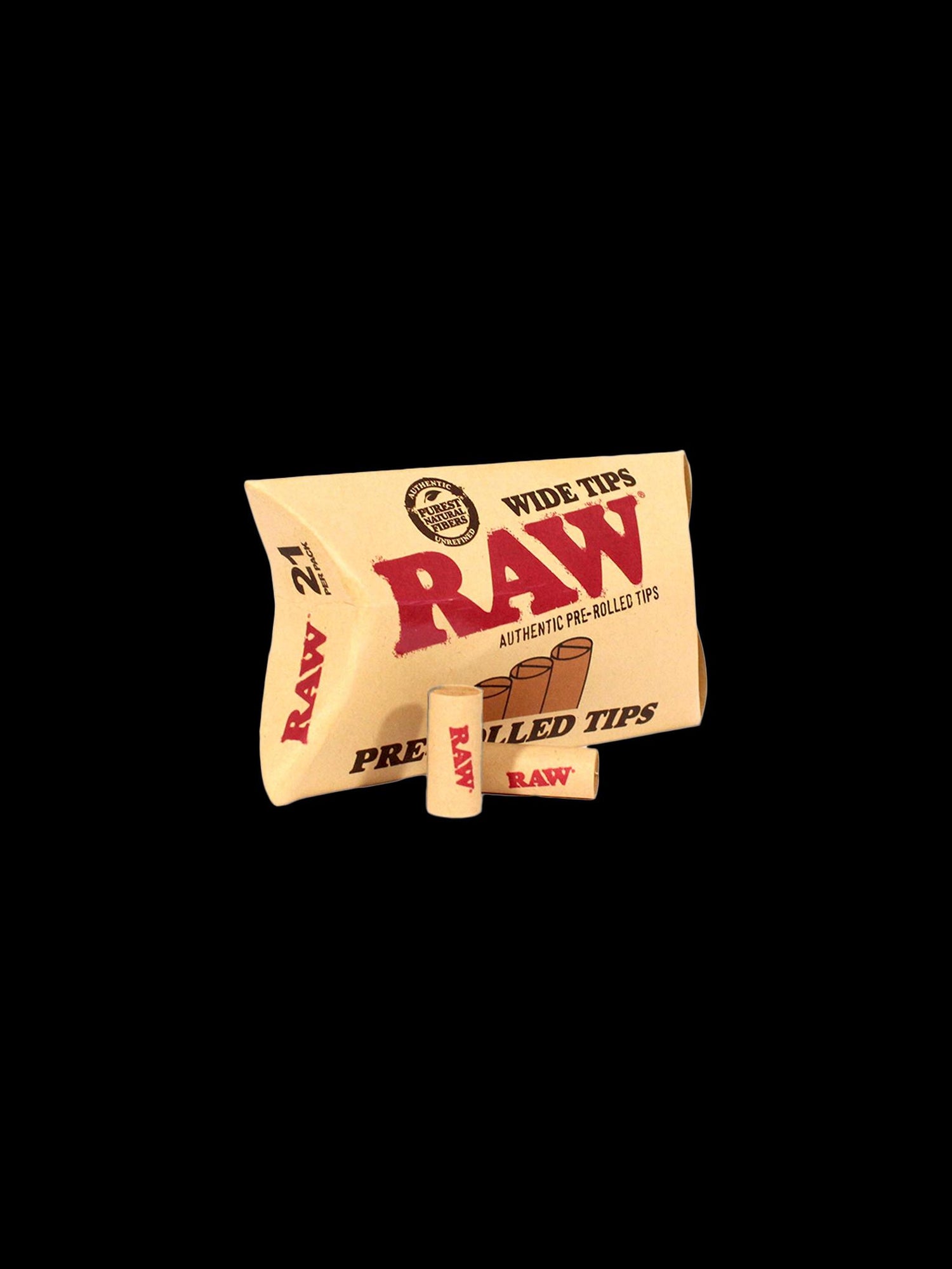 Raw Pre-Rolled Tips Wide 21pk