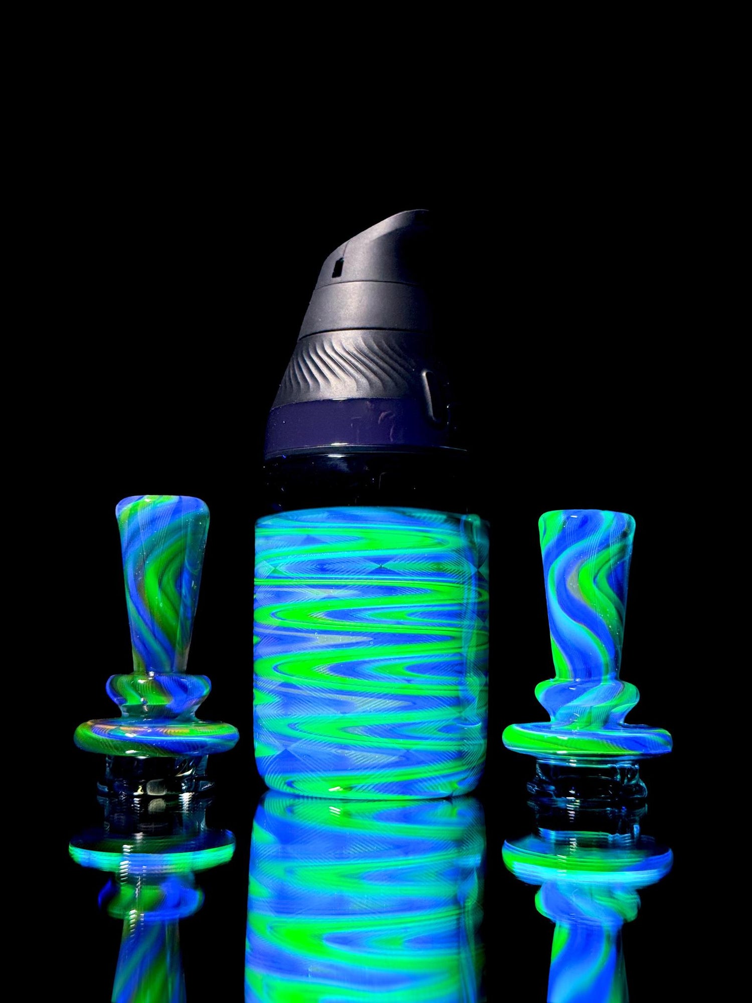 Steve Sizelove x Indo Glass x Geoff Made Glass Peak Uv Core Set