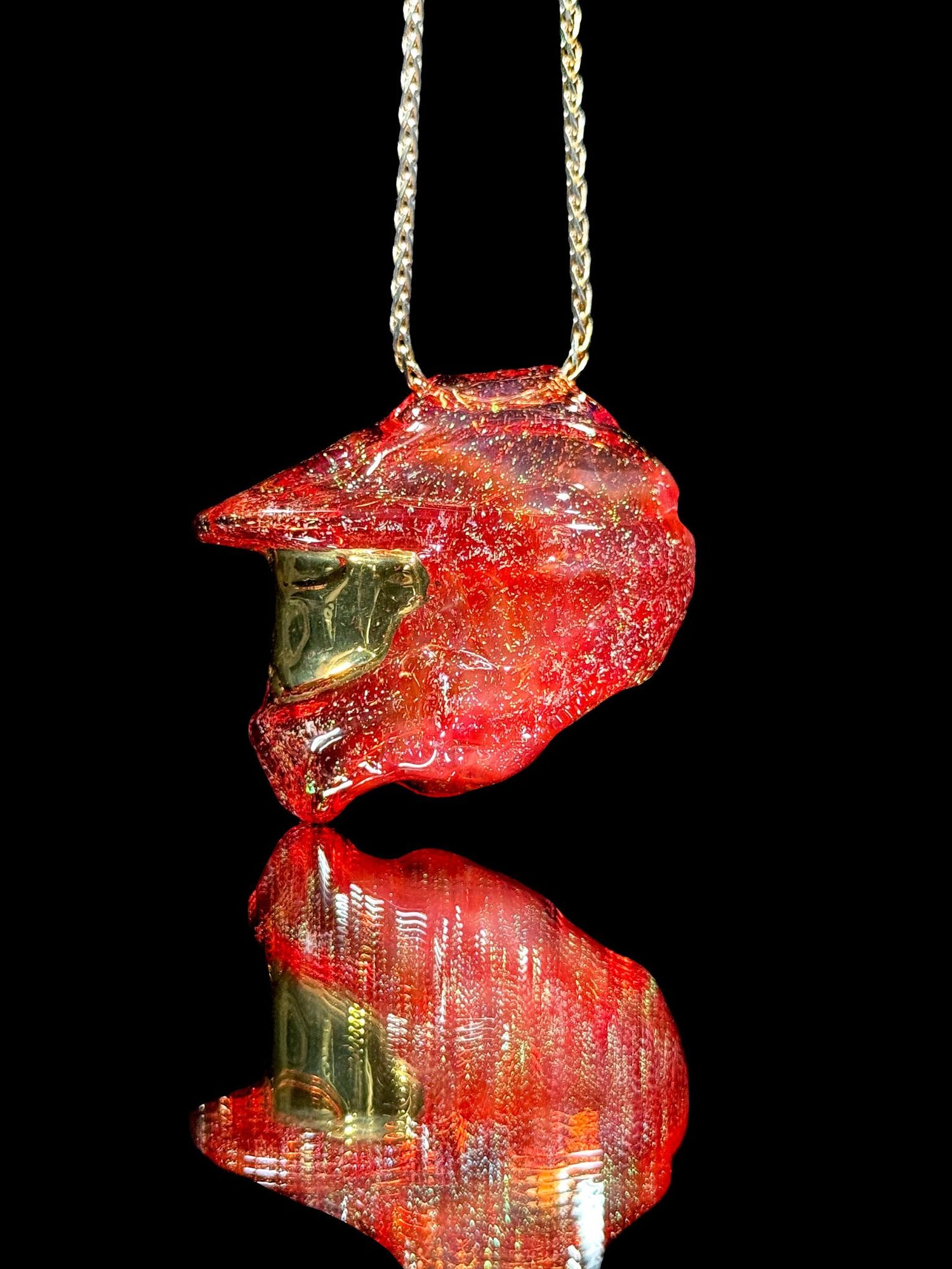 Tony Kazy Half Halo Helmet Pendant