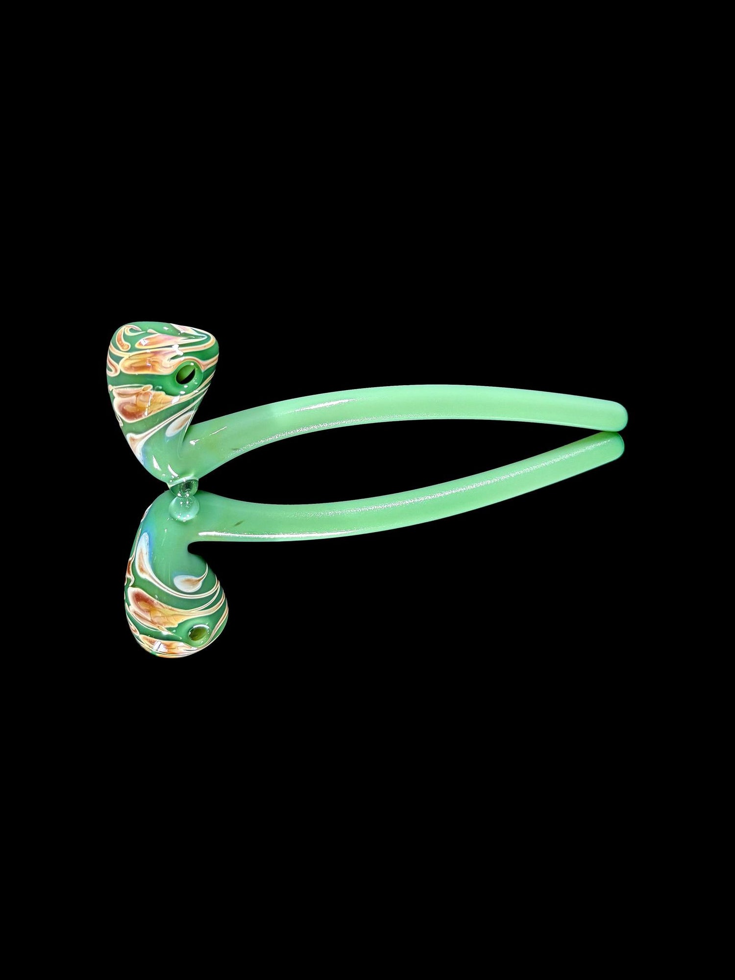 Starfish Glass 8" Graffiti Gandolf Pipe