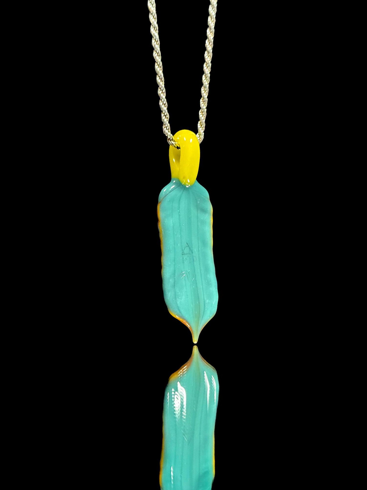 Trip A Glass Coogi Feather Pendant