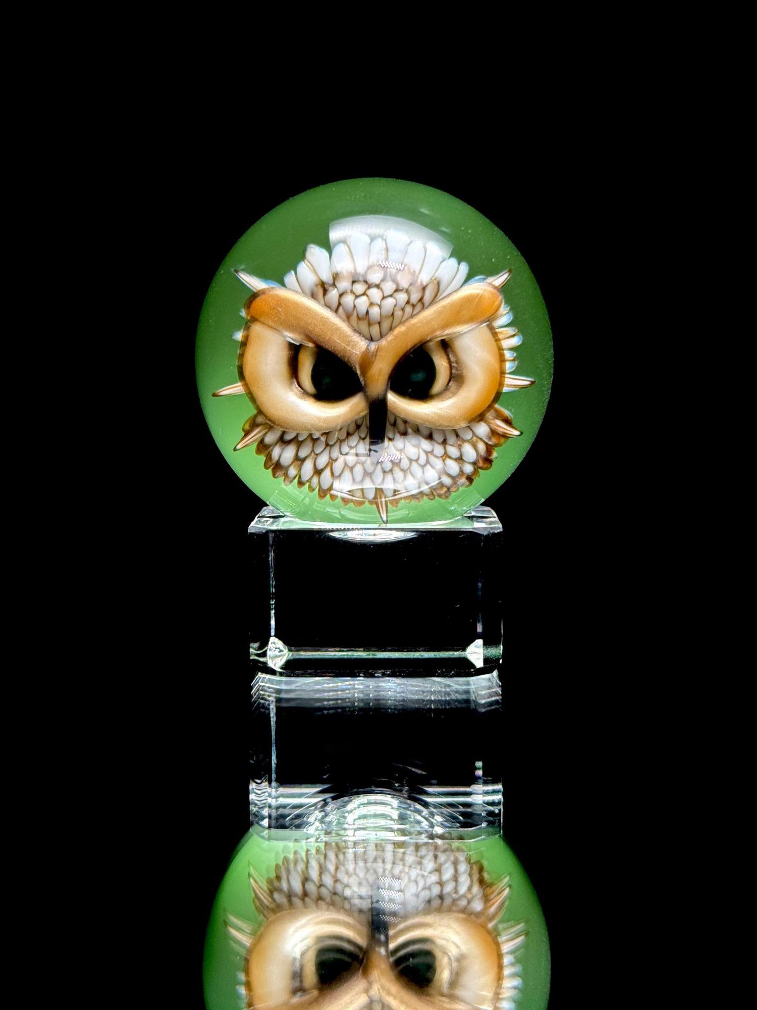 Florin Glass Md Owl Marble