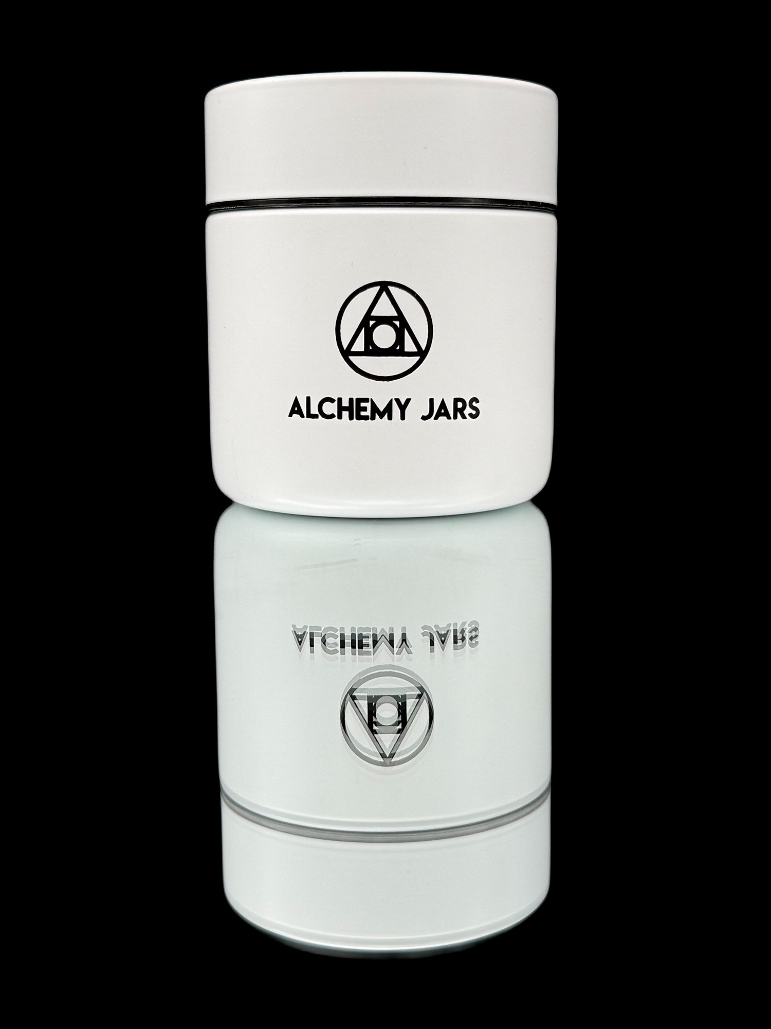Glass Alchemy Jar White 50ml