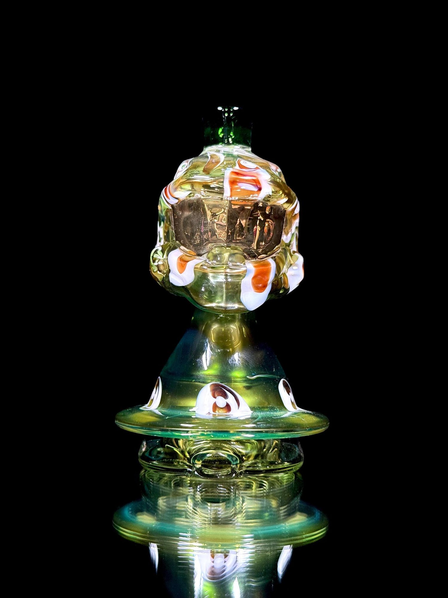 Tony Kazy x Indo Glass x Geoff Made Glass Halo Helmet Peak Dry Top