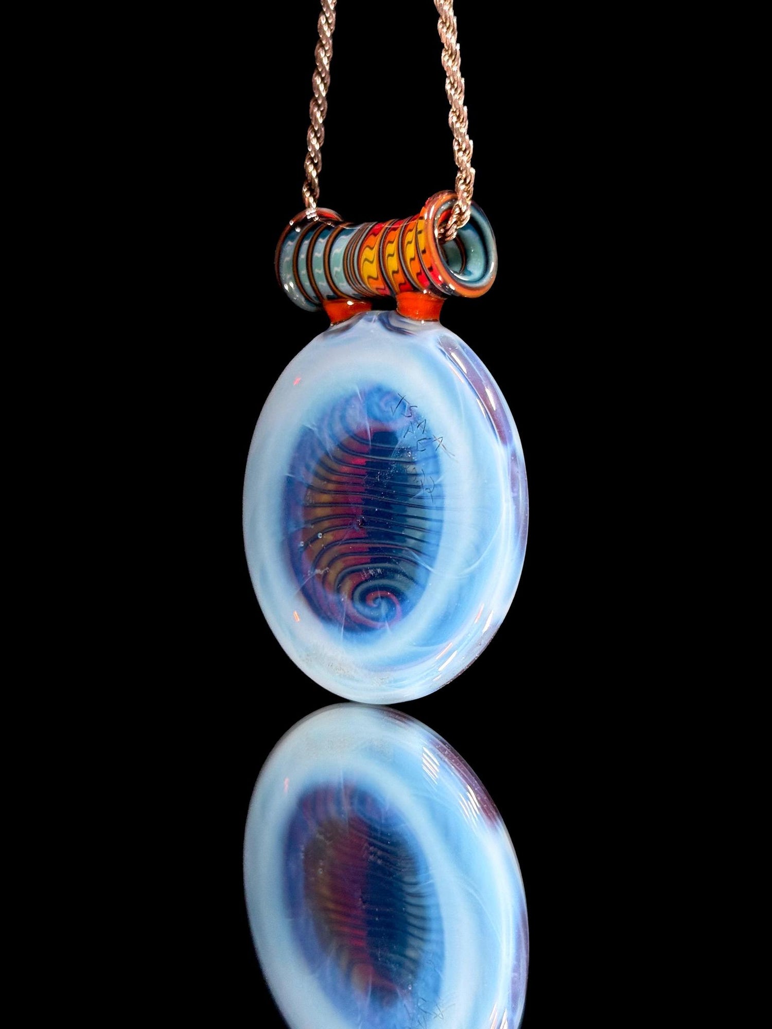 Jeff Spaga Hollow Disc Pendant
