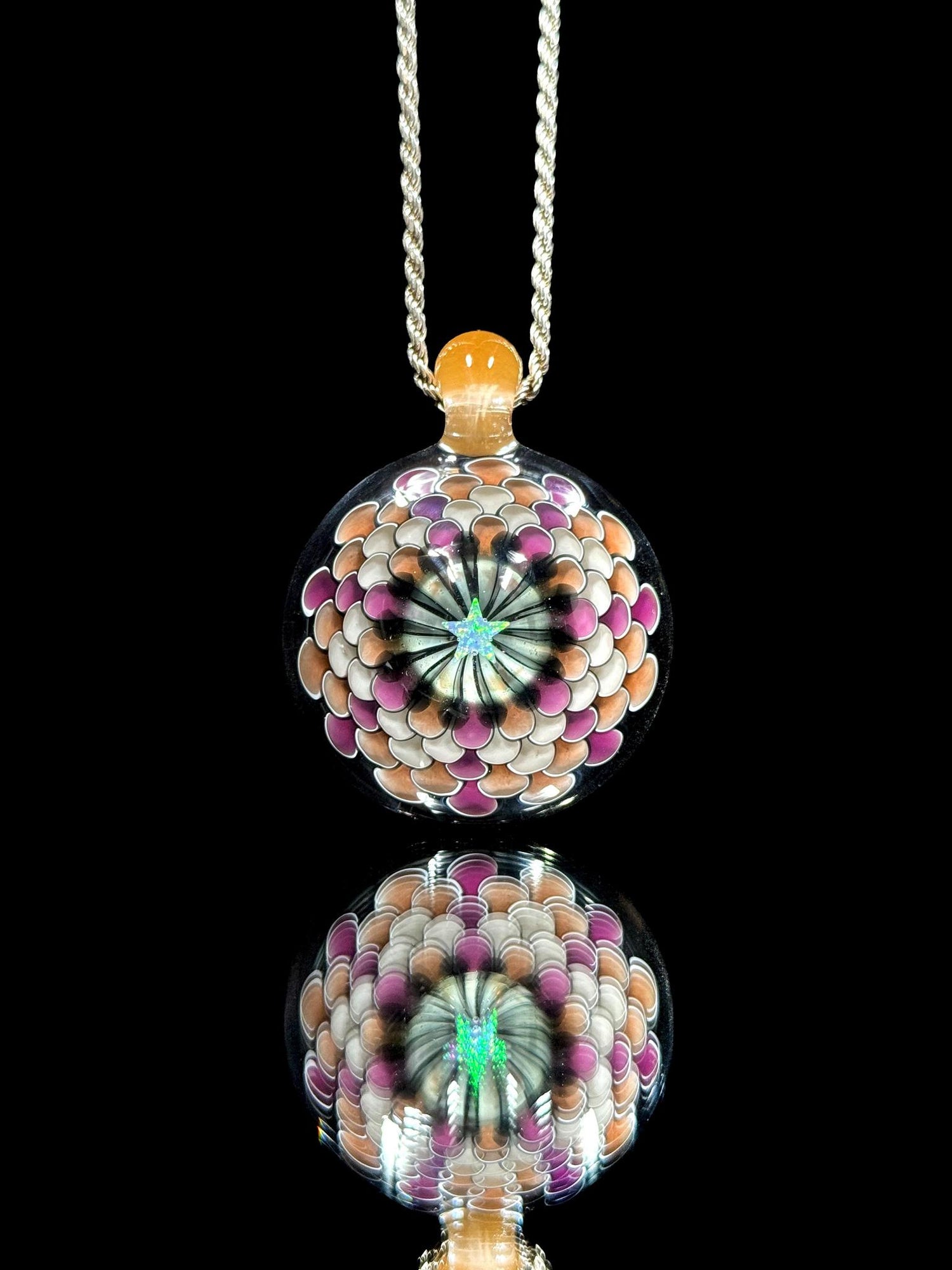 JuJu Glass Dotstack Pendant