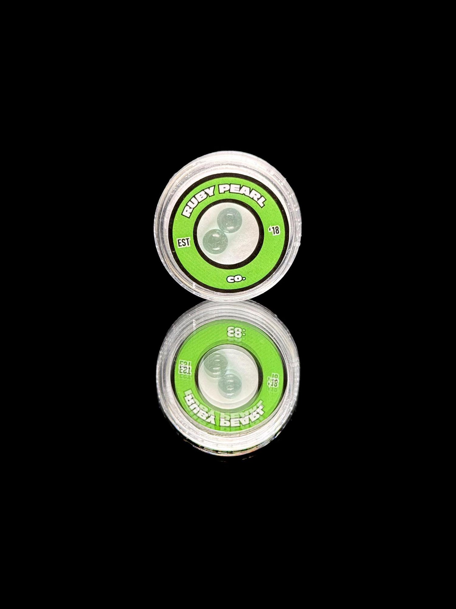 Ruby Pearl Co 5mm Green Sapphire 2pk