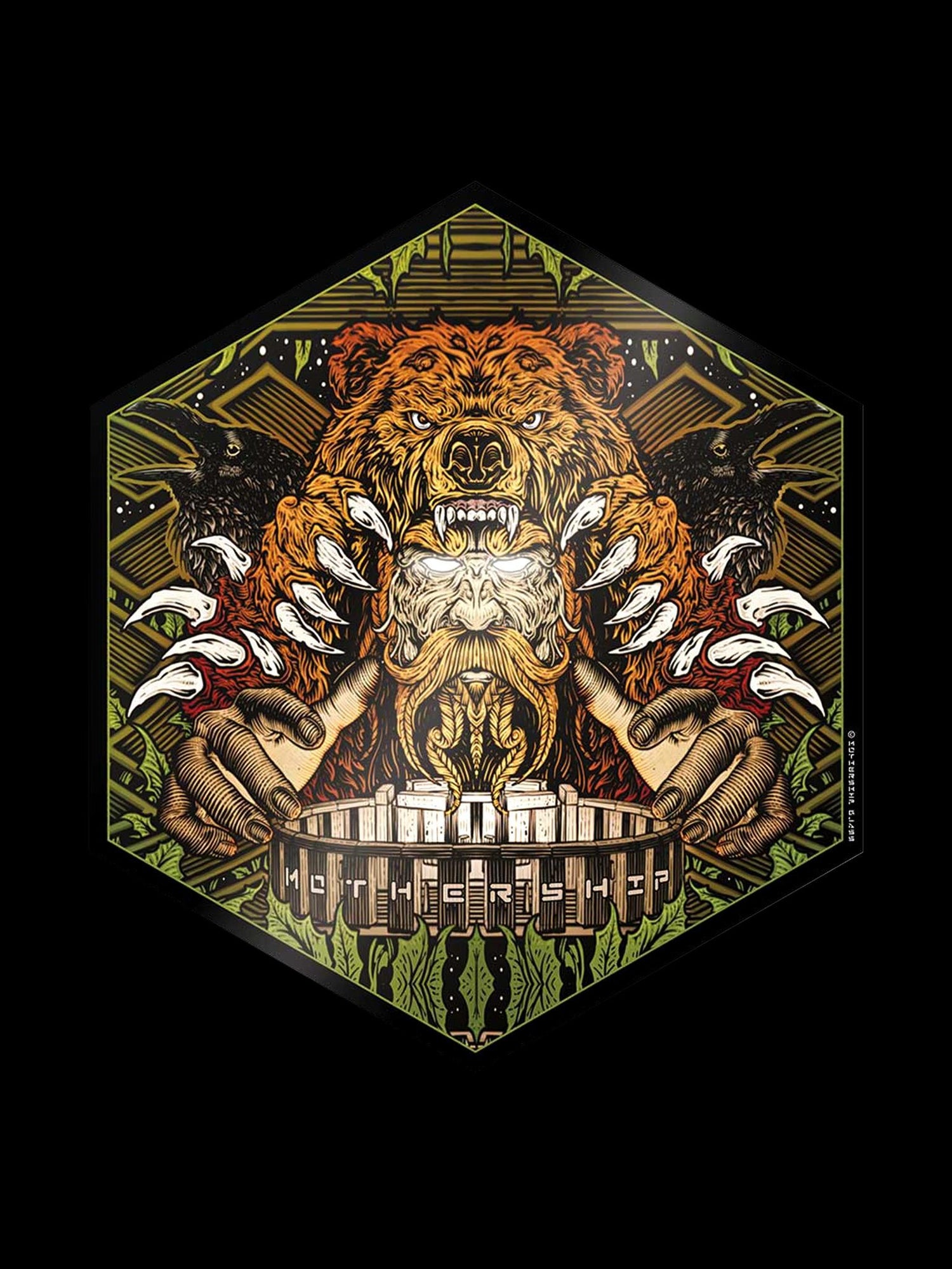 Mothership Silicone Hex Mat Henge