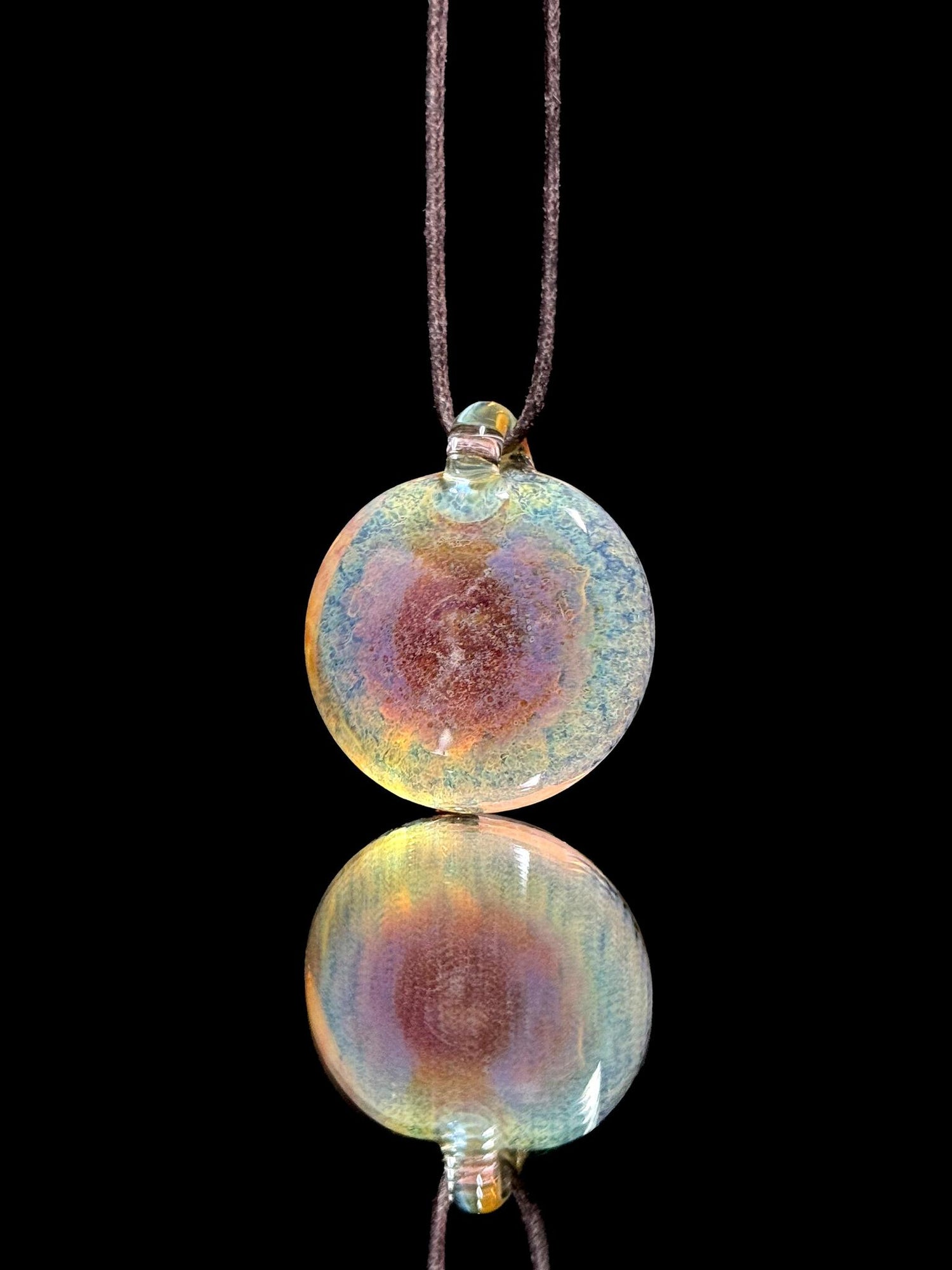 Florin Glass Flower Pendant