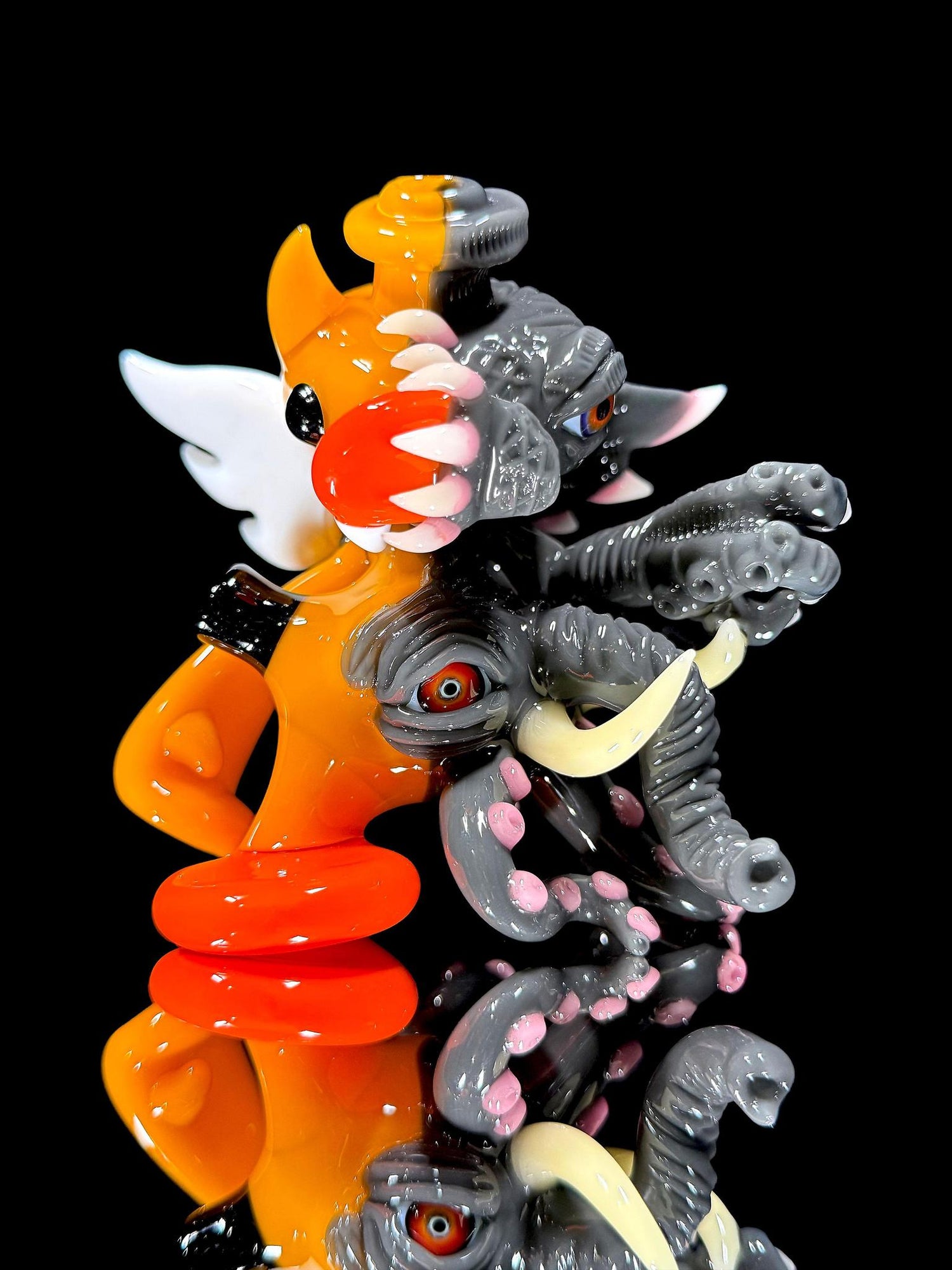 Ryno x Salt Glass Duck Dry Pipe