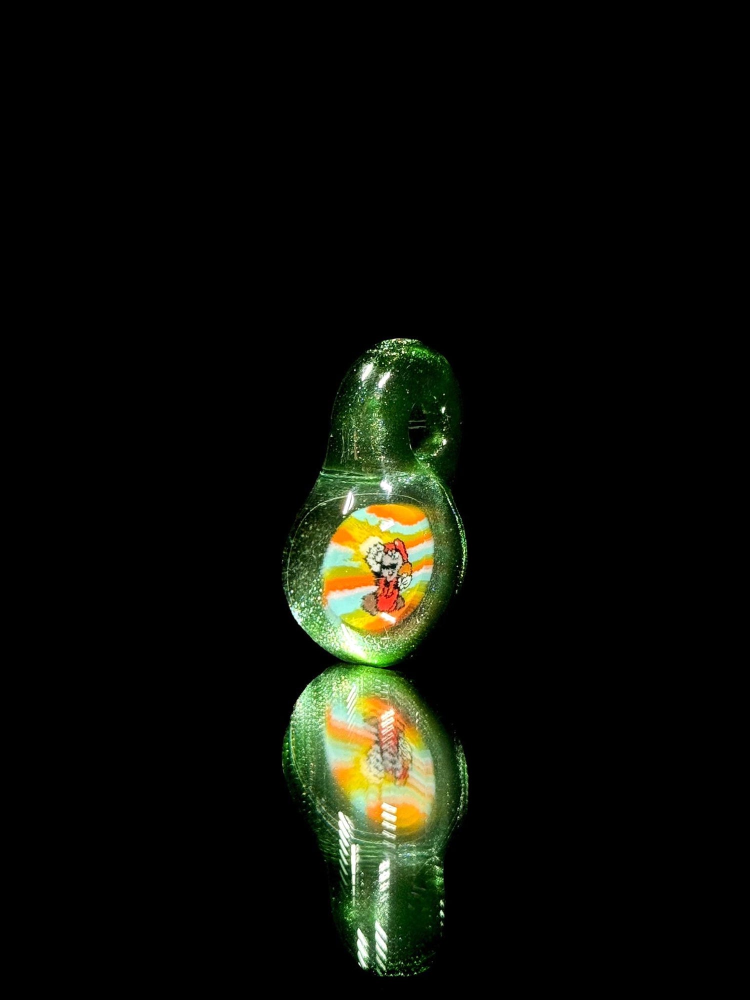 Keys Glass Millie Pendant