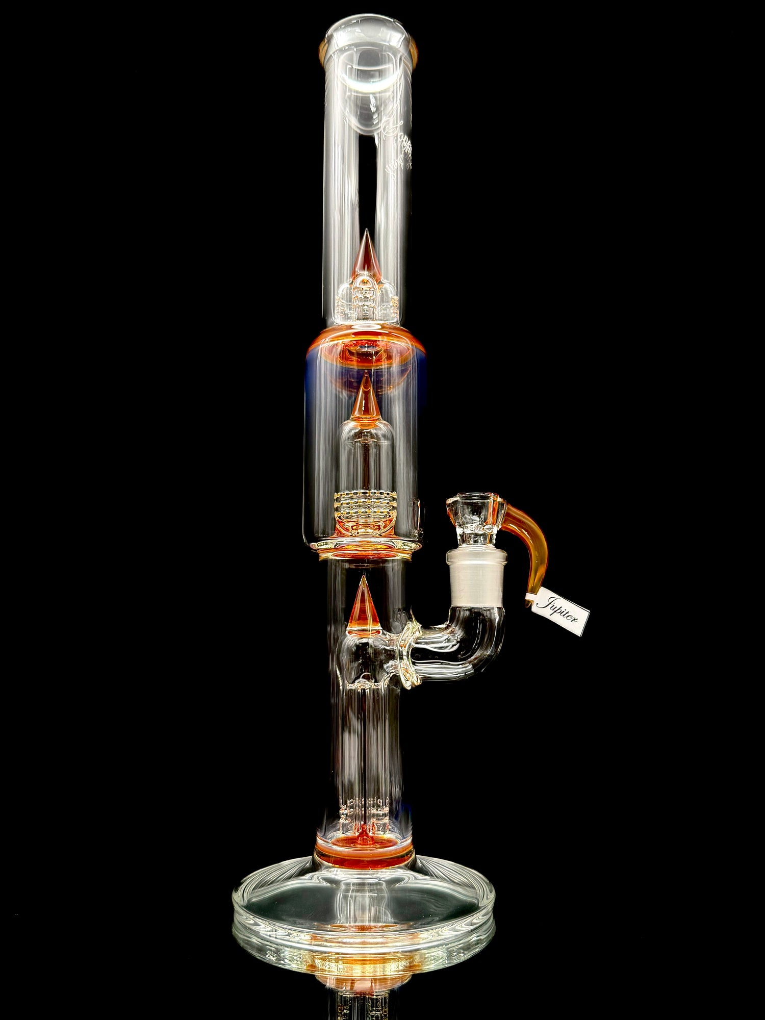 Sovereignty Glass PA Fixed 4 Slitted to Mini Grid Dome w/ Splash Guard CSx2 44mm Neck