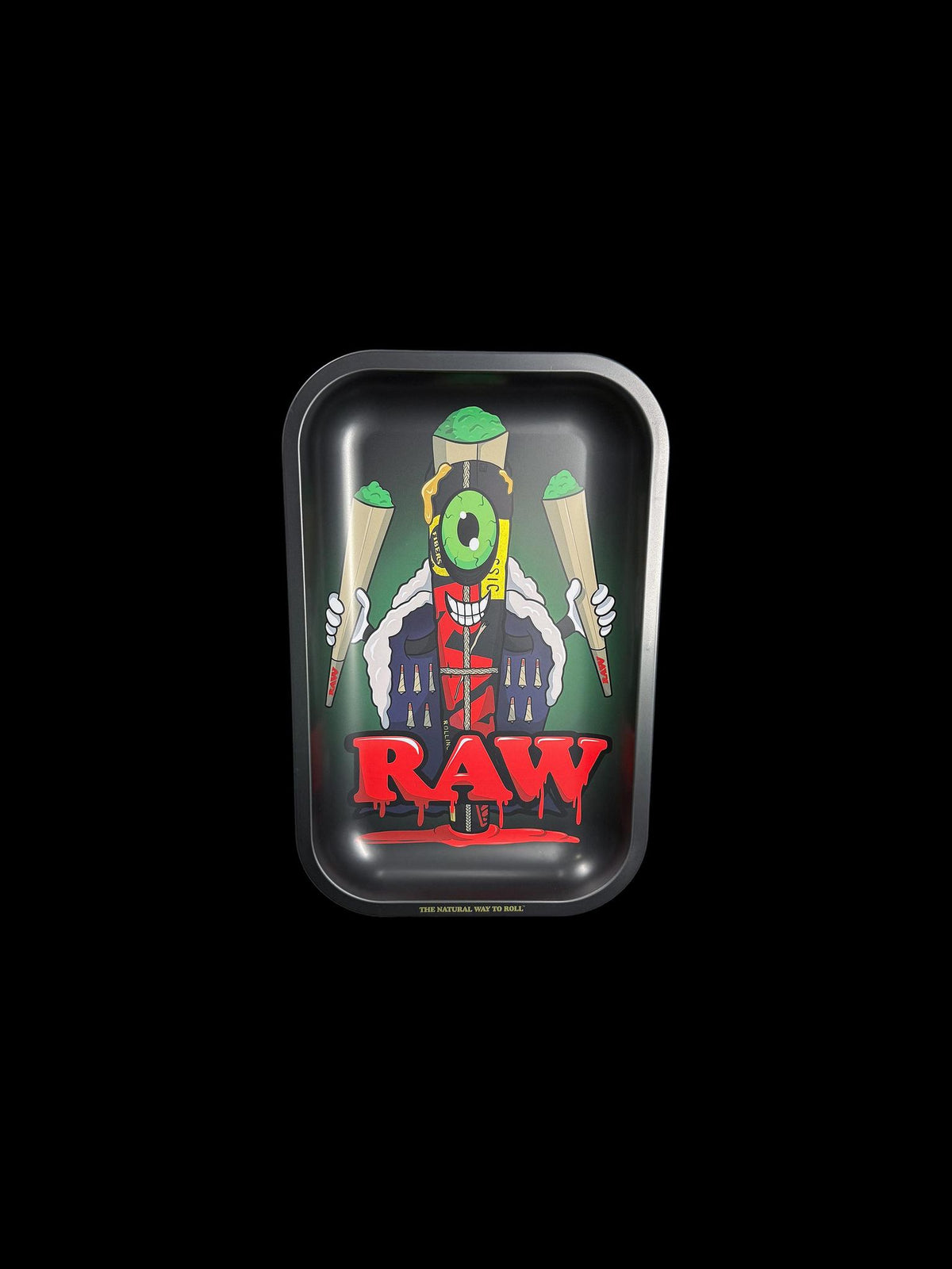 Raw Rolling Tray Cone Monster Sm