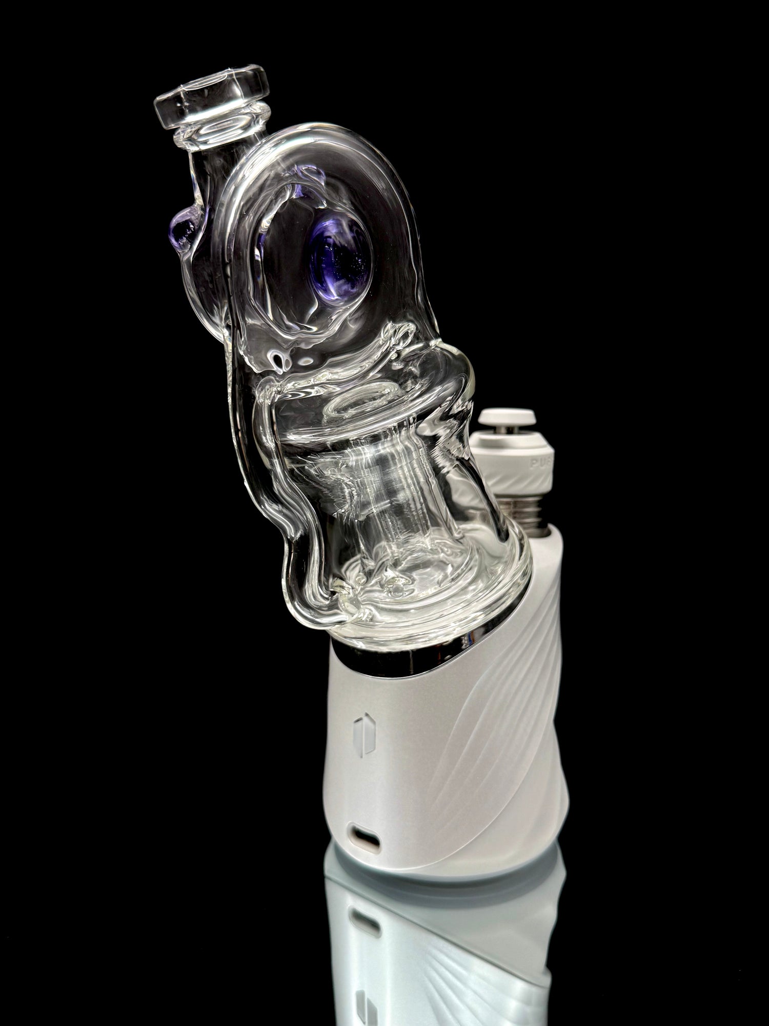 Ery Glass Single Disk Recycler Peak Top