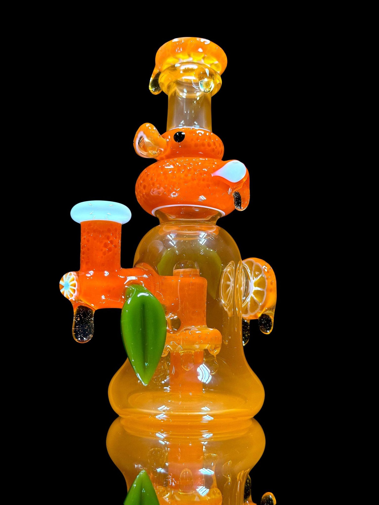 Ryno x Lyons Glass Orange Slice Ducky Rig