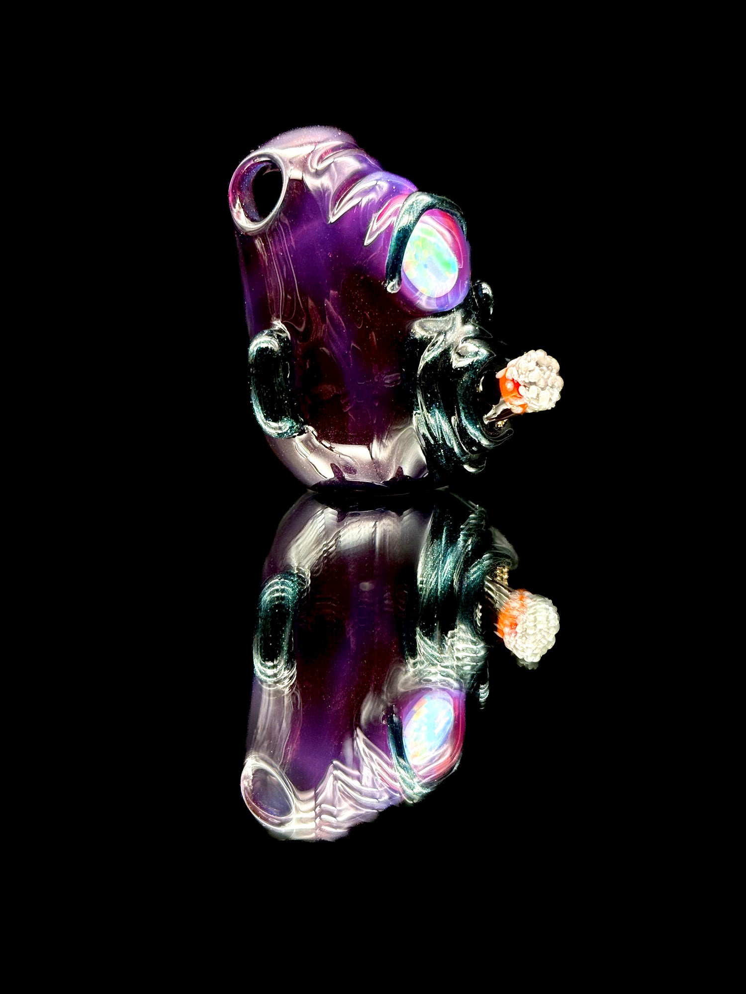 Firefly Glass Smoking Grinning Gorilla