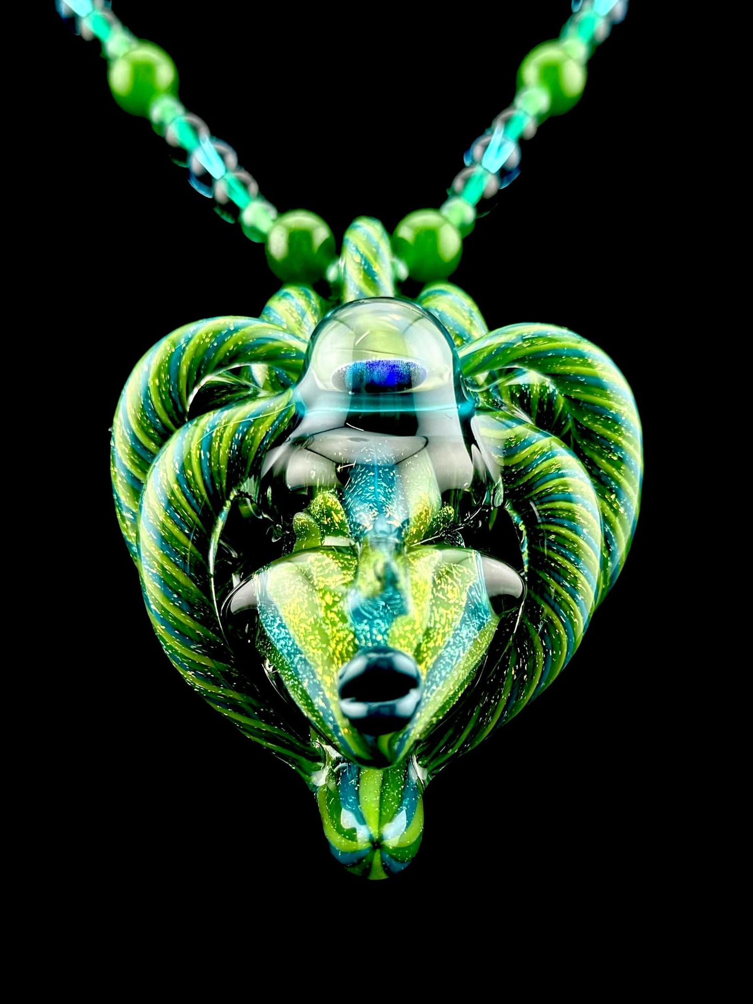 Darby x LaceFace Head Necklace