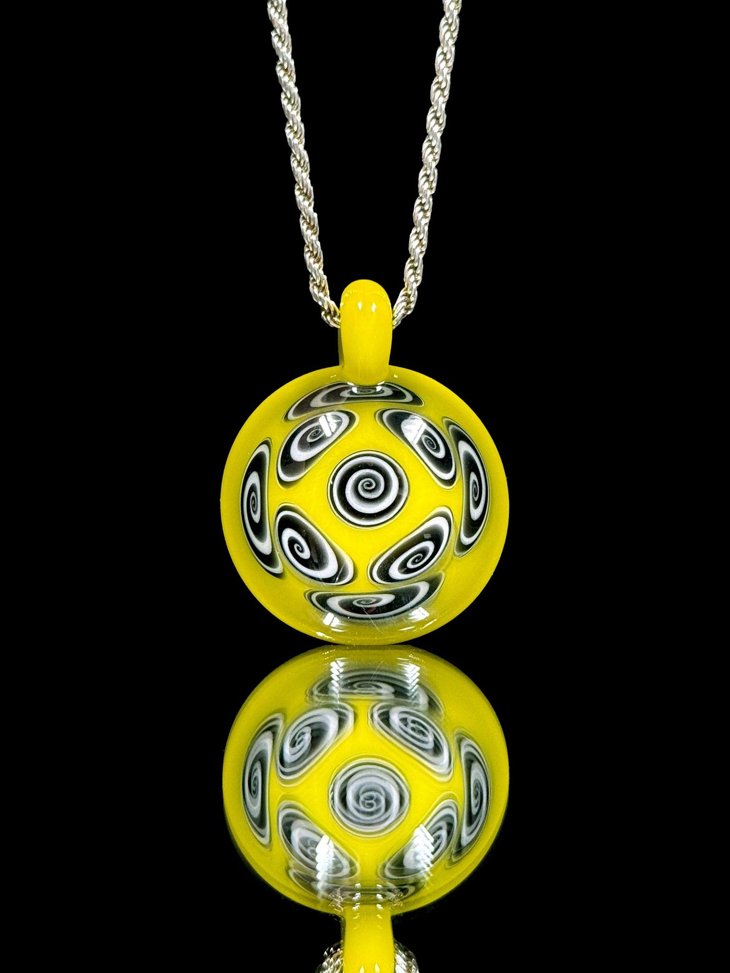 Kaja Glass Micro Spiral Pendant