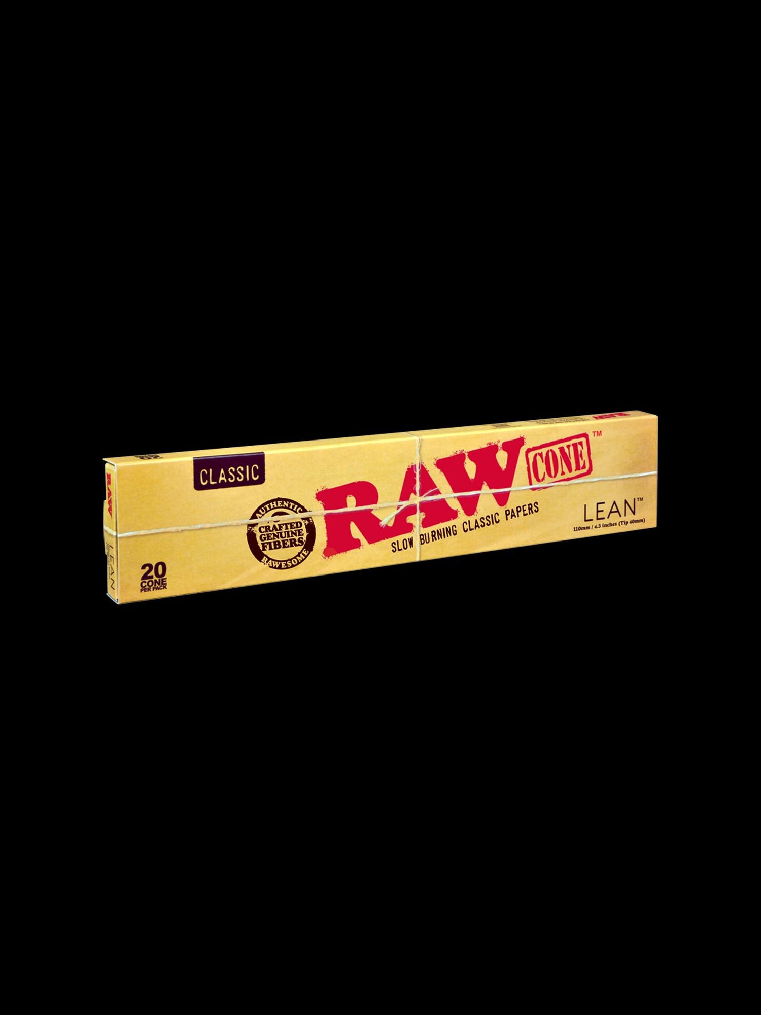Raw Cone Lean Classic 20pk