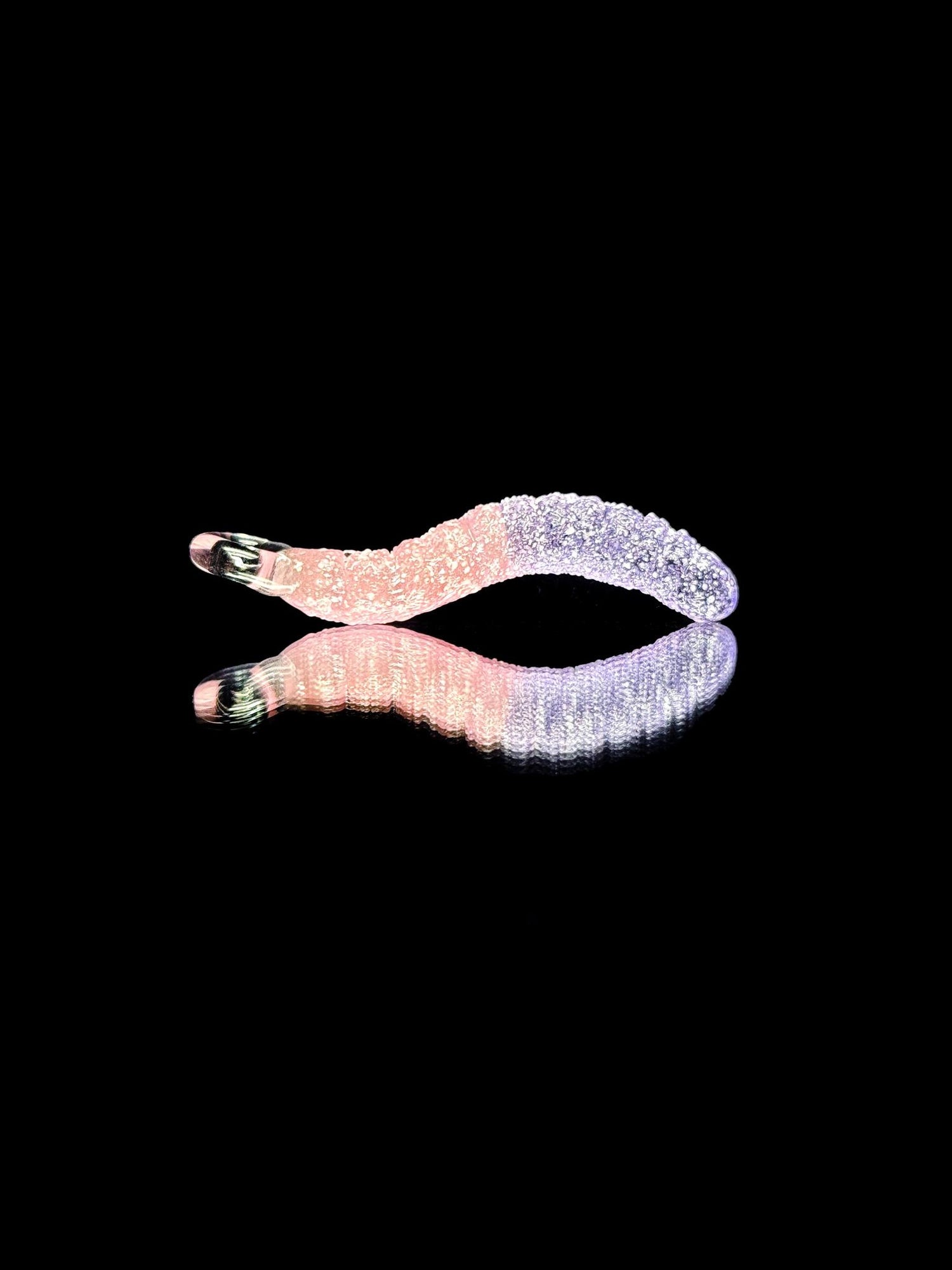 Emperial Glass Gummy Worm Pendant