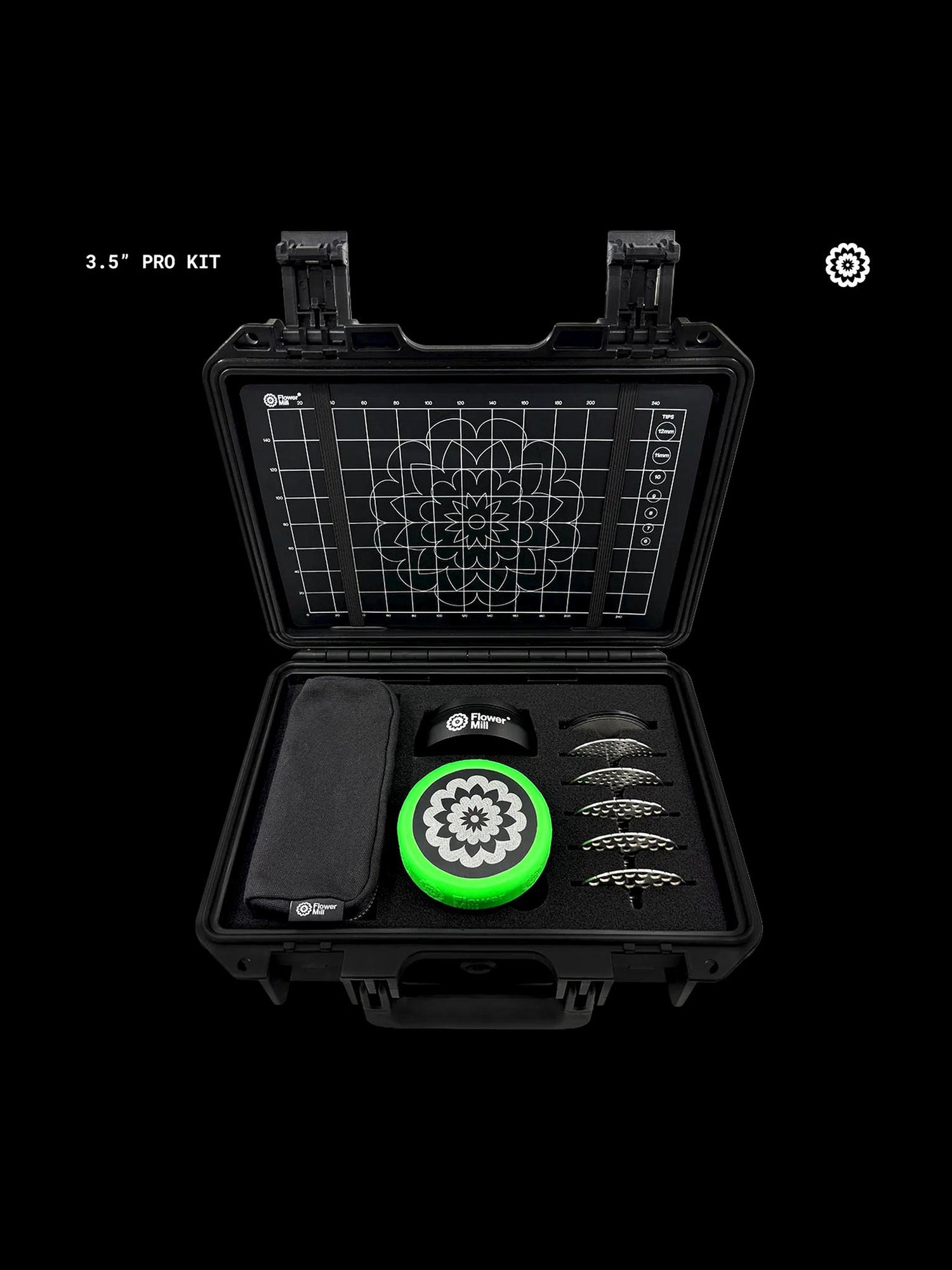 Flower Mill 3.5" Pro Kit Launch Edition