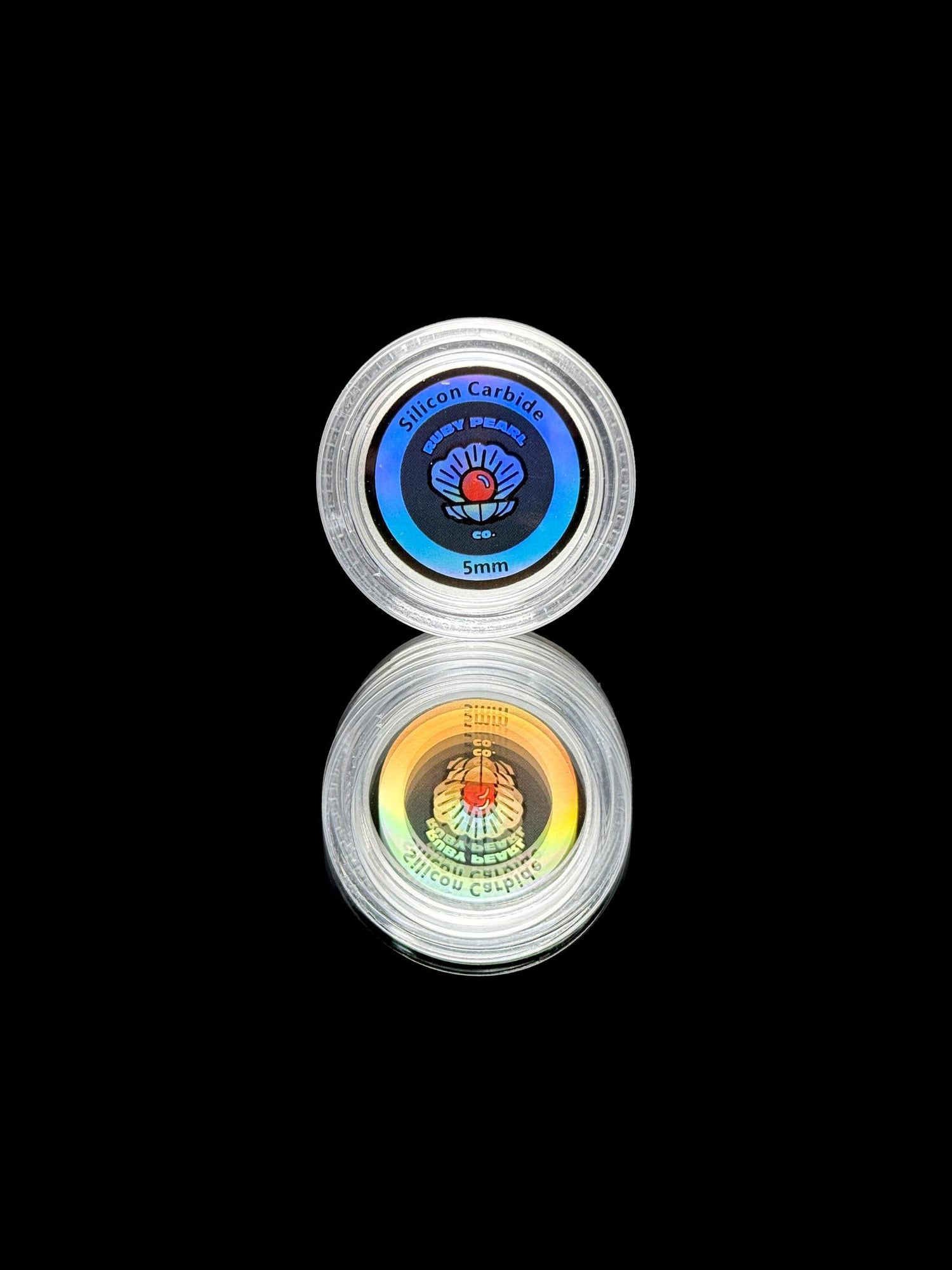 Ruby Pearl Co 5mm Silicon Carbide 2pk