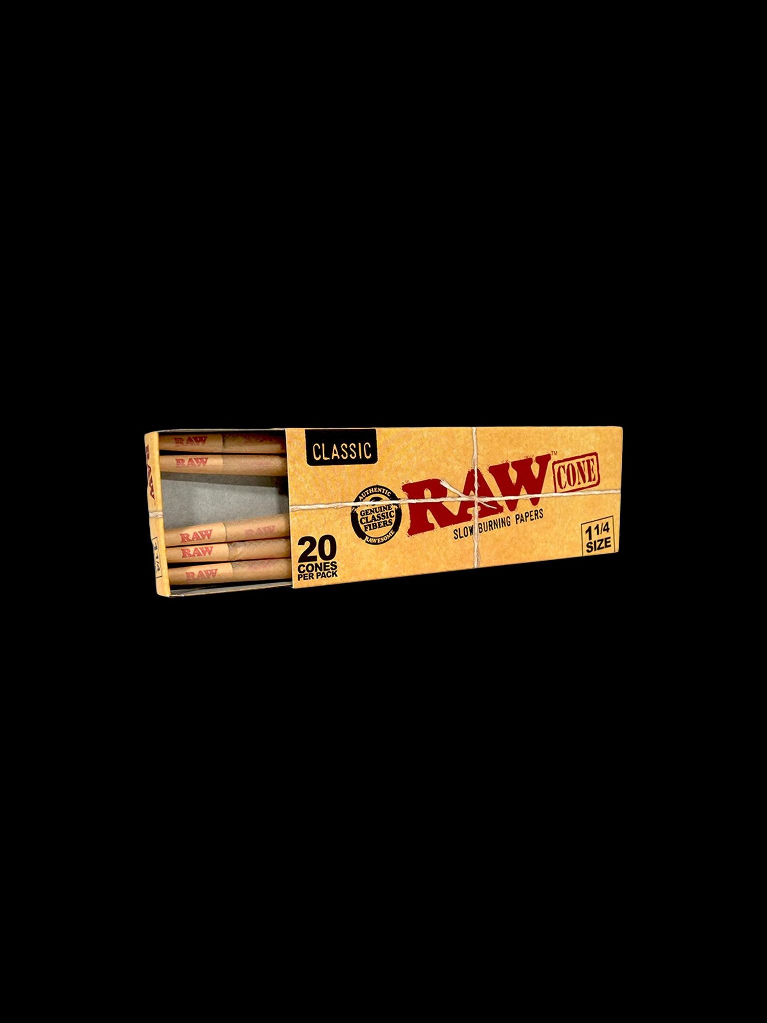 Raw Cone Classic 1.25 20pk