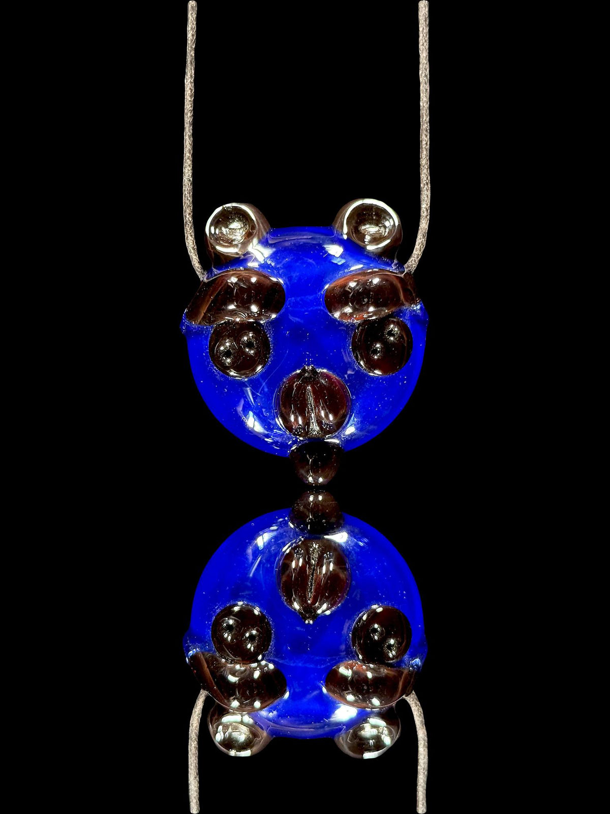 Shurlok Holm Glass Heady Teddy Pendant