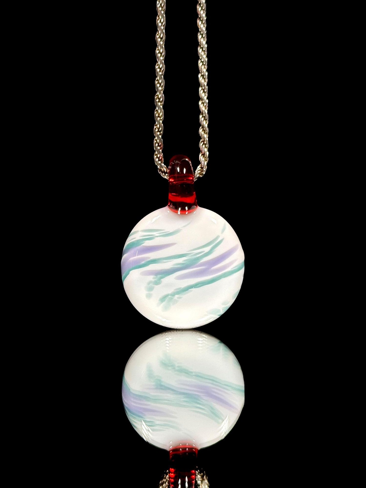 Swan Glass Jazz Pendant