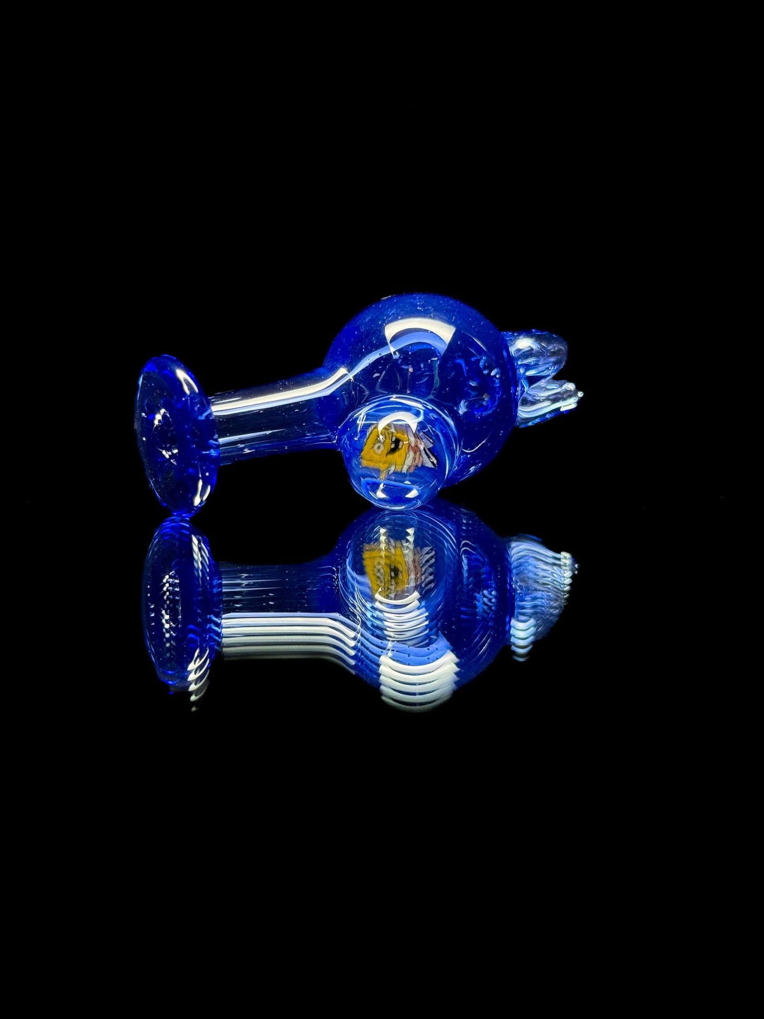 Keys Glass Bubble Spinner Cap