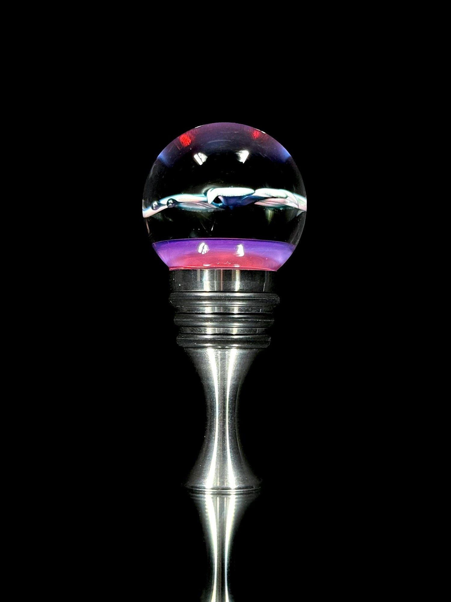 Florin Glass Wine Stopper
