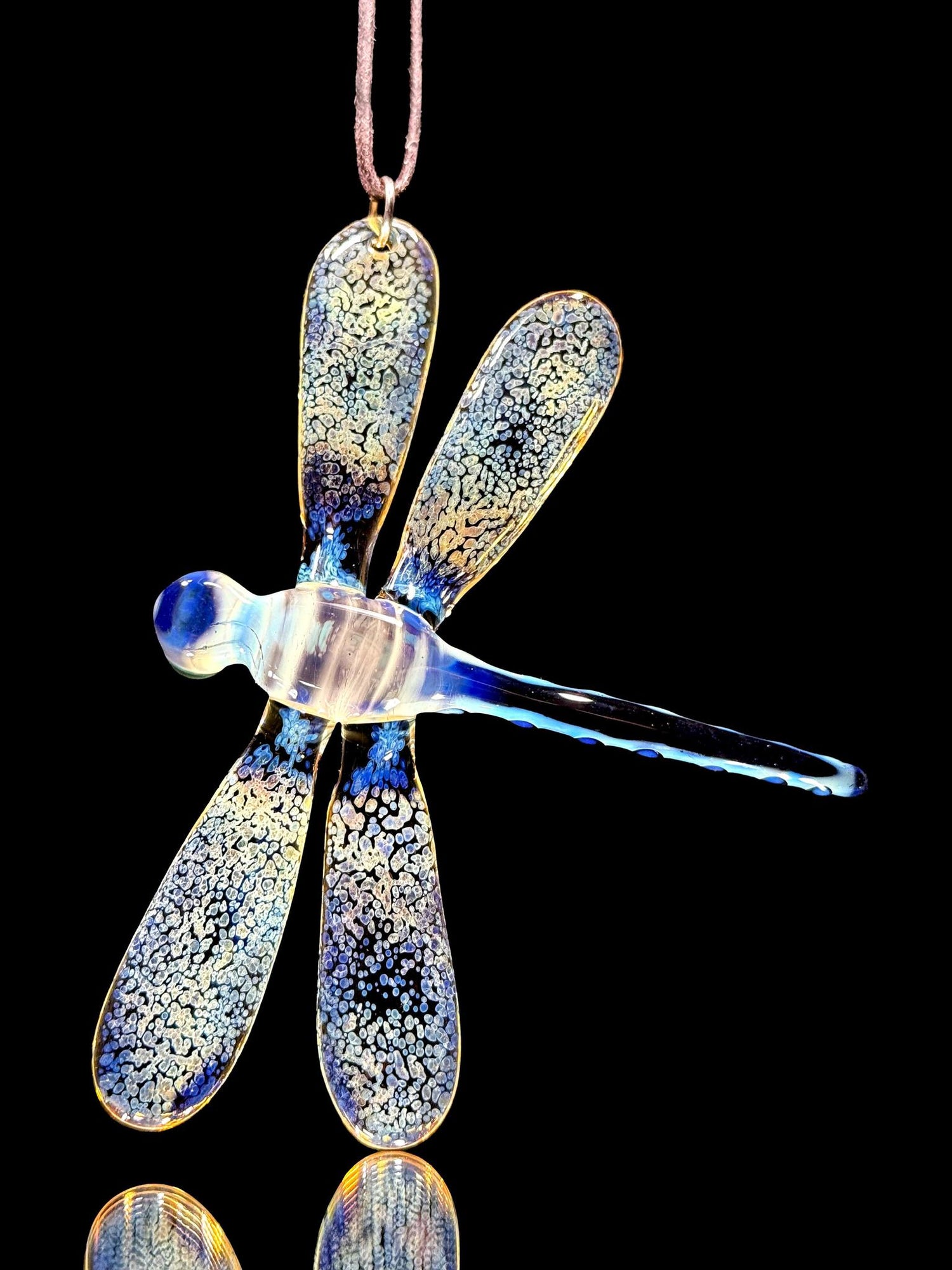 Florin Glass Dragonfly Ornament