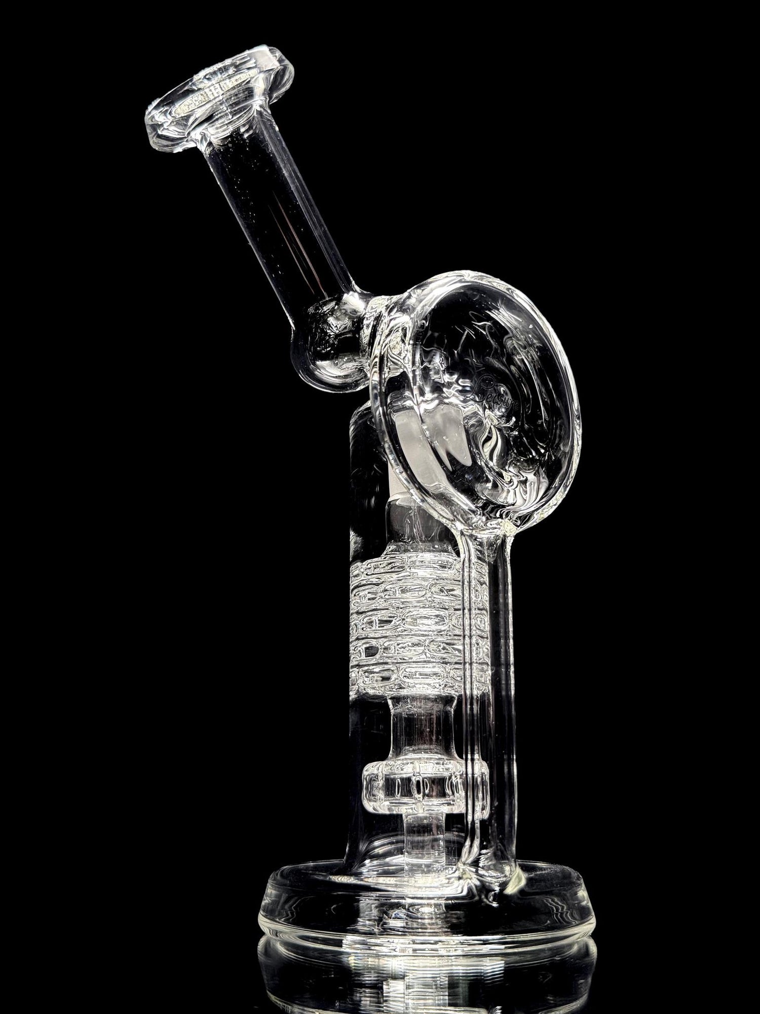 Leisure Glass 14mm Brickstack Disk Recycler