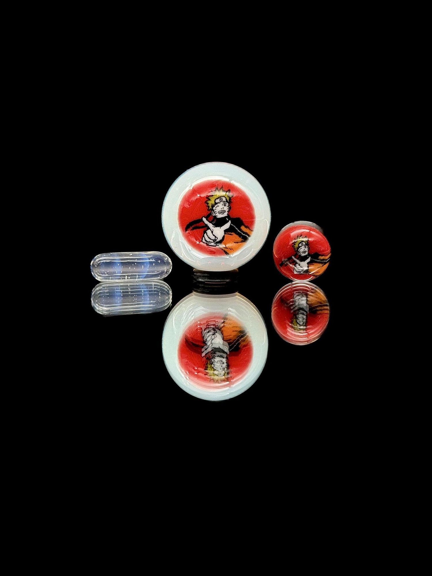 Steve H Glass 3pc Slurper Set