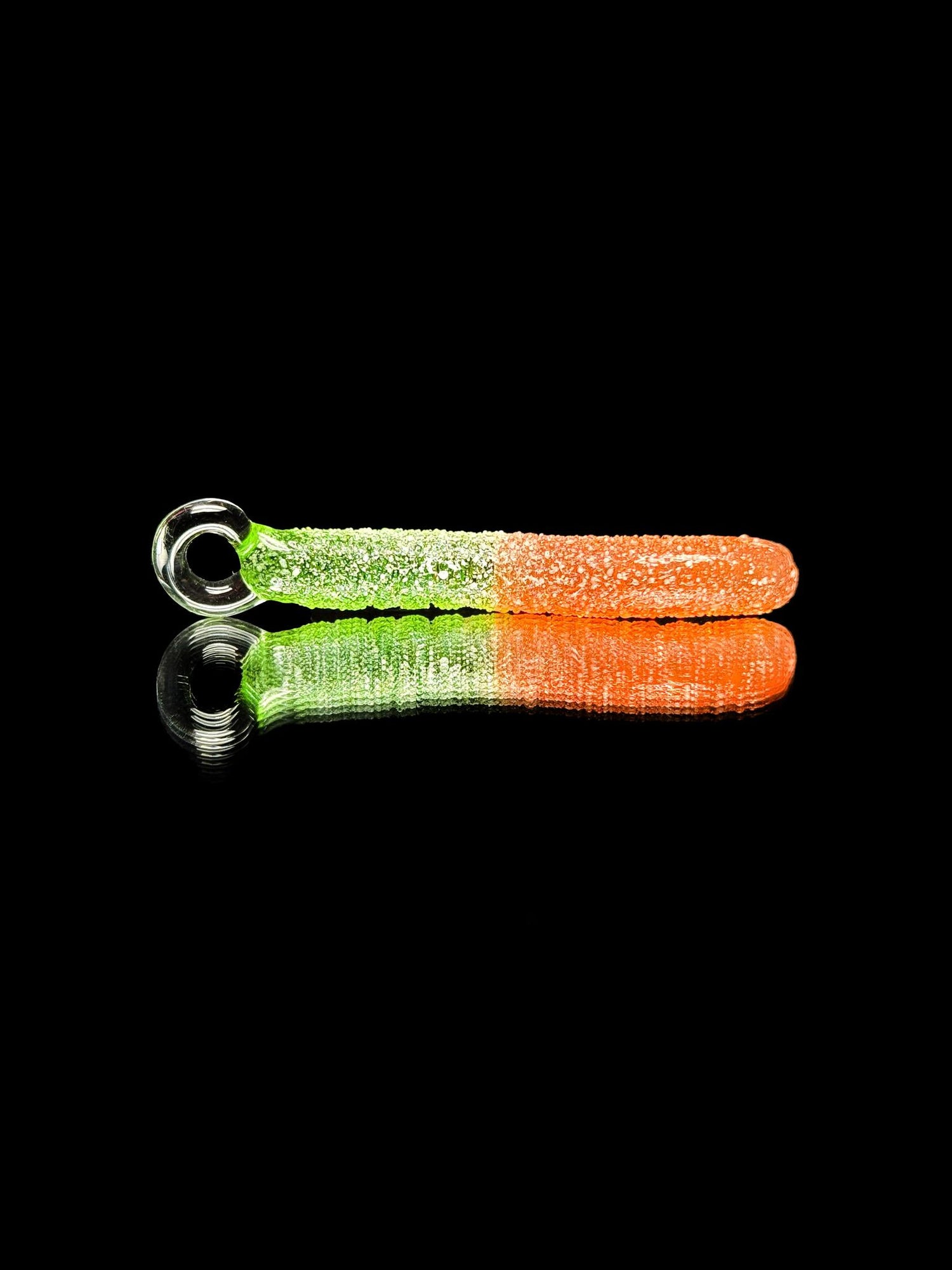 Emperial Glass Gummy Worm Pendant