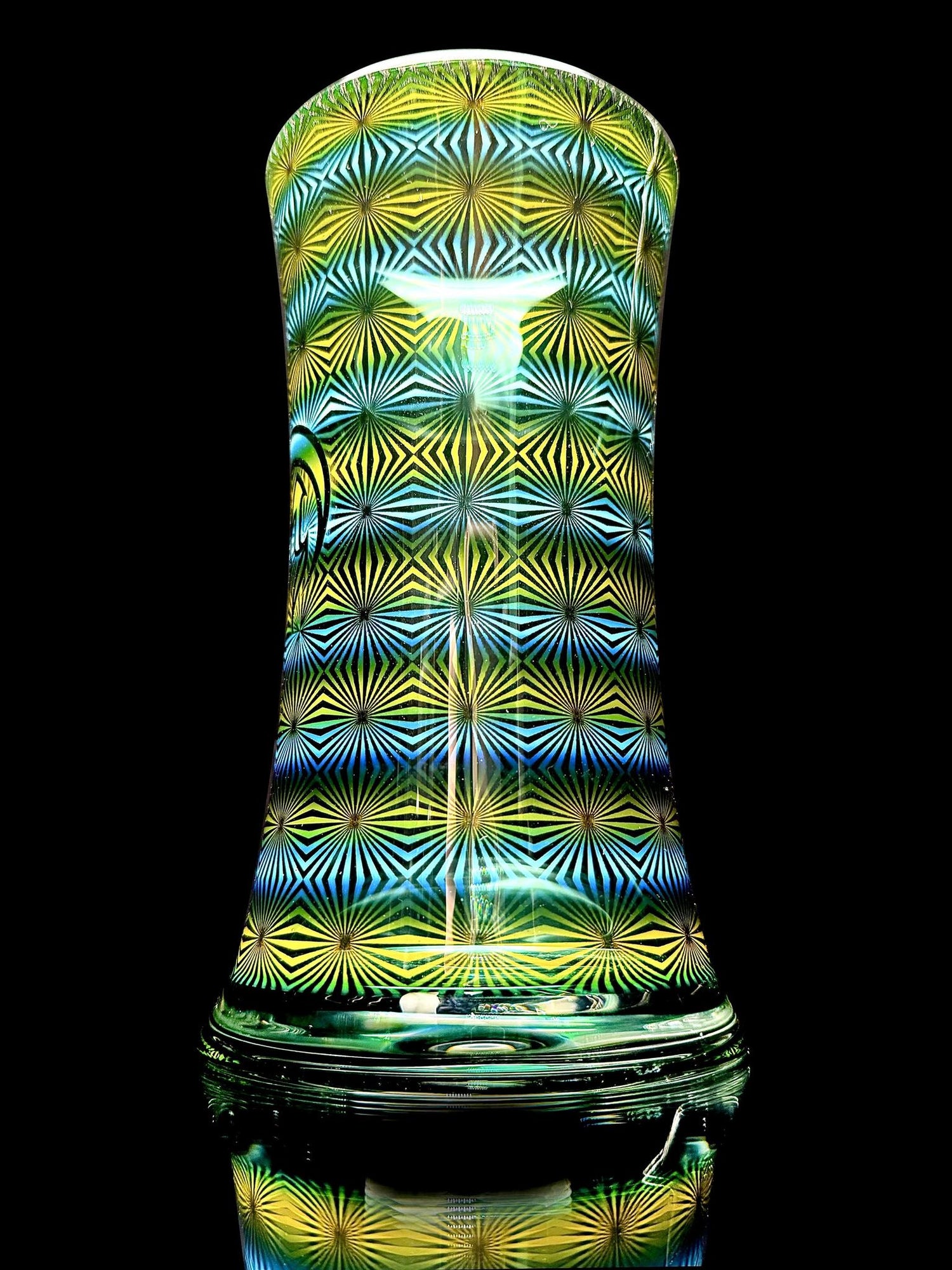 Mothership Hologram Pint Glass