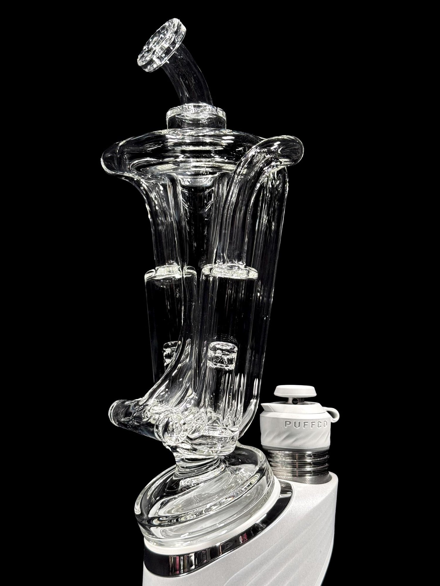Nib Glass Peak V-Twin Recycler Top