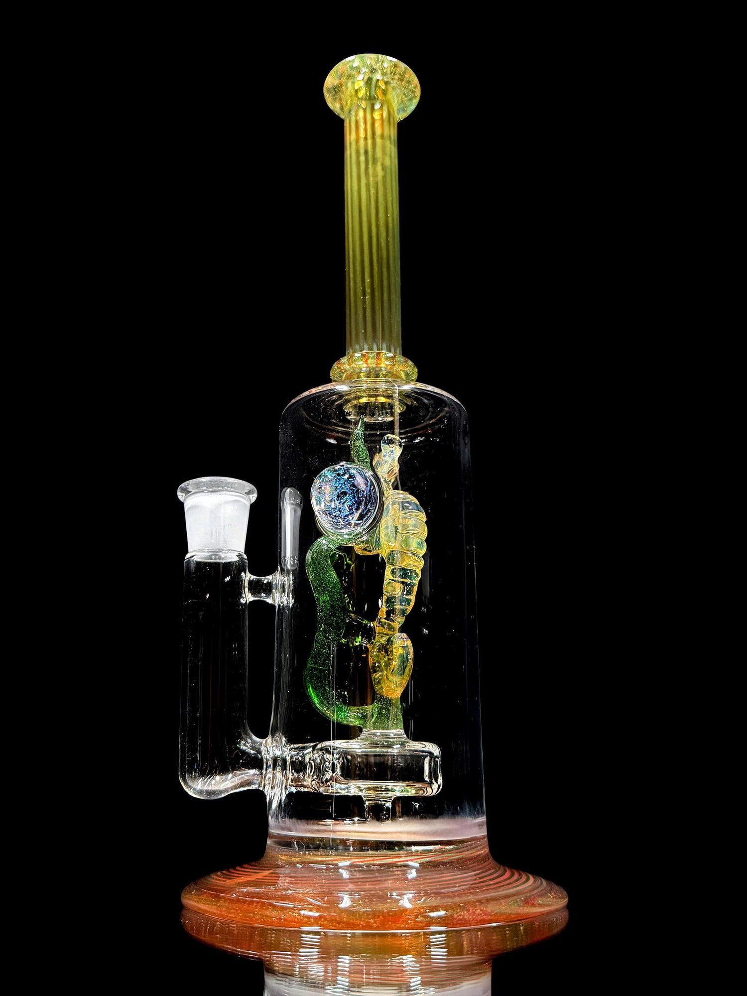 Turtle Time Glass x Kristen C Glass Seahorse Rig