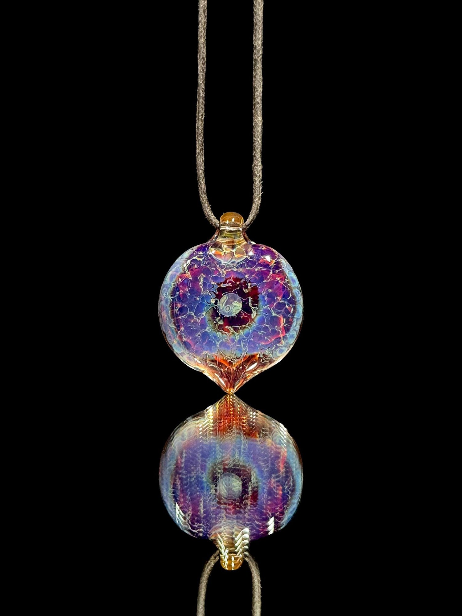 Florin Glass Flower Pendant