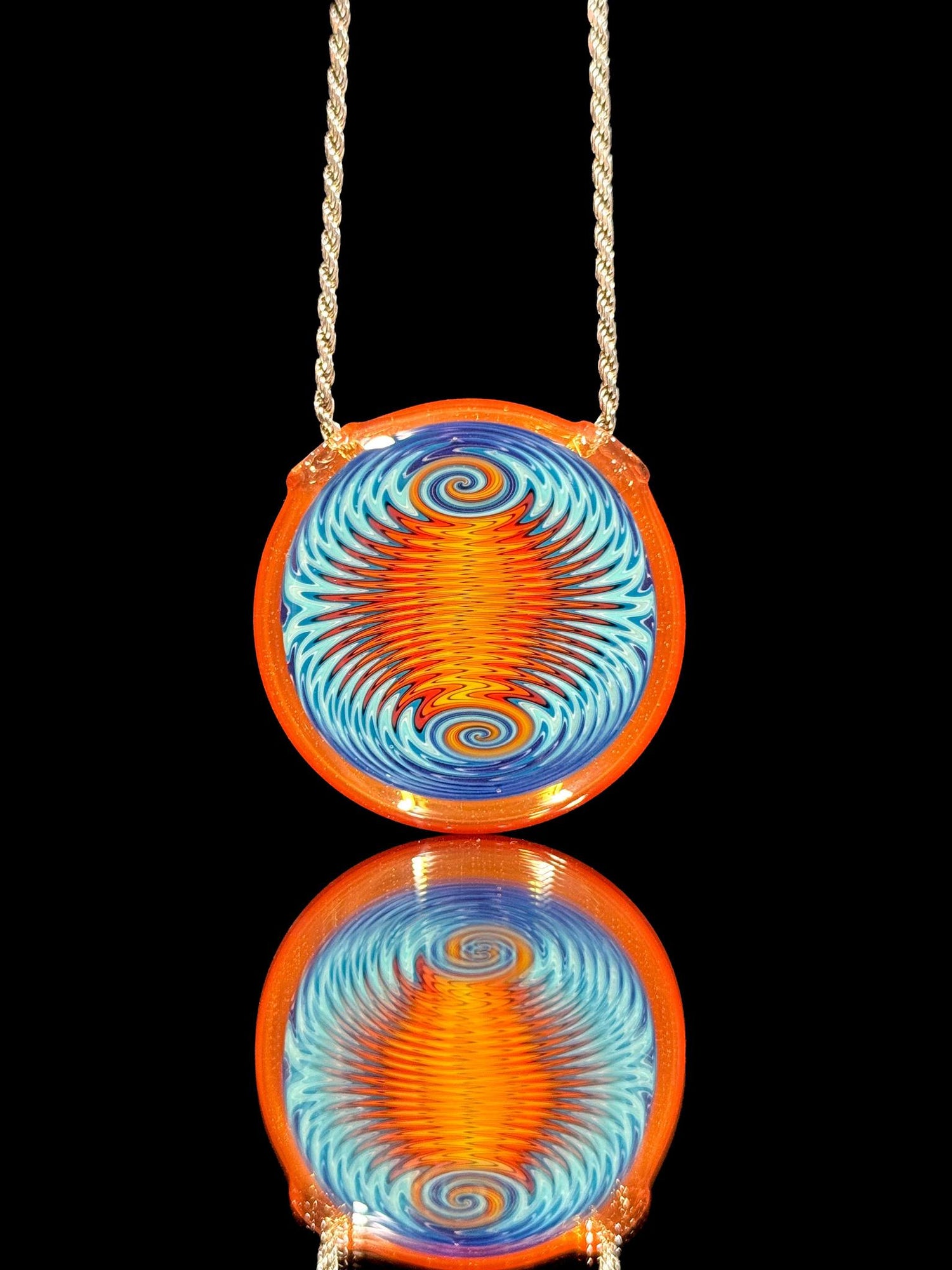Jeff Spaga Hollow Disc Pendant