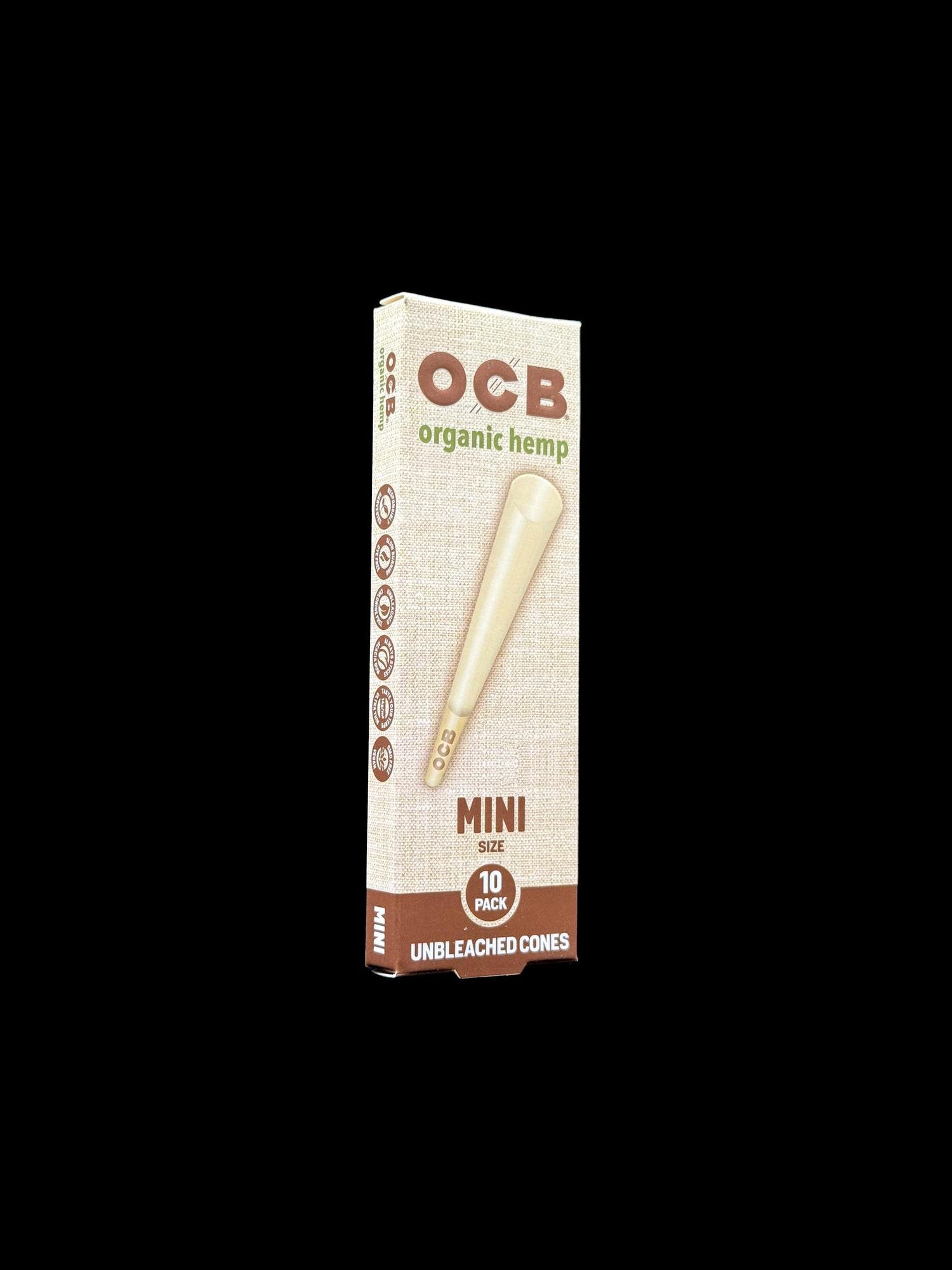 OCB Papers Organic Hemp Cones Mini 10pk