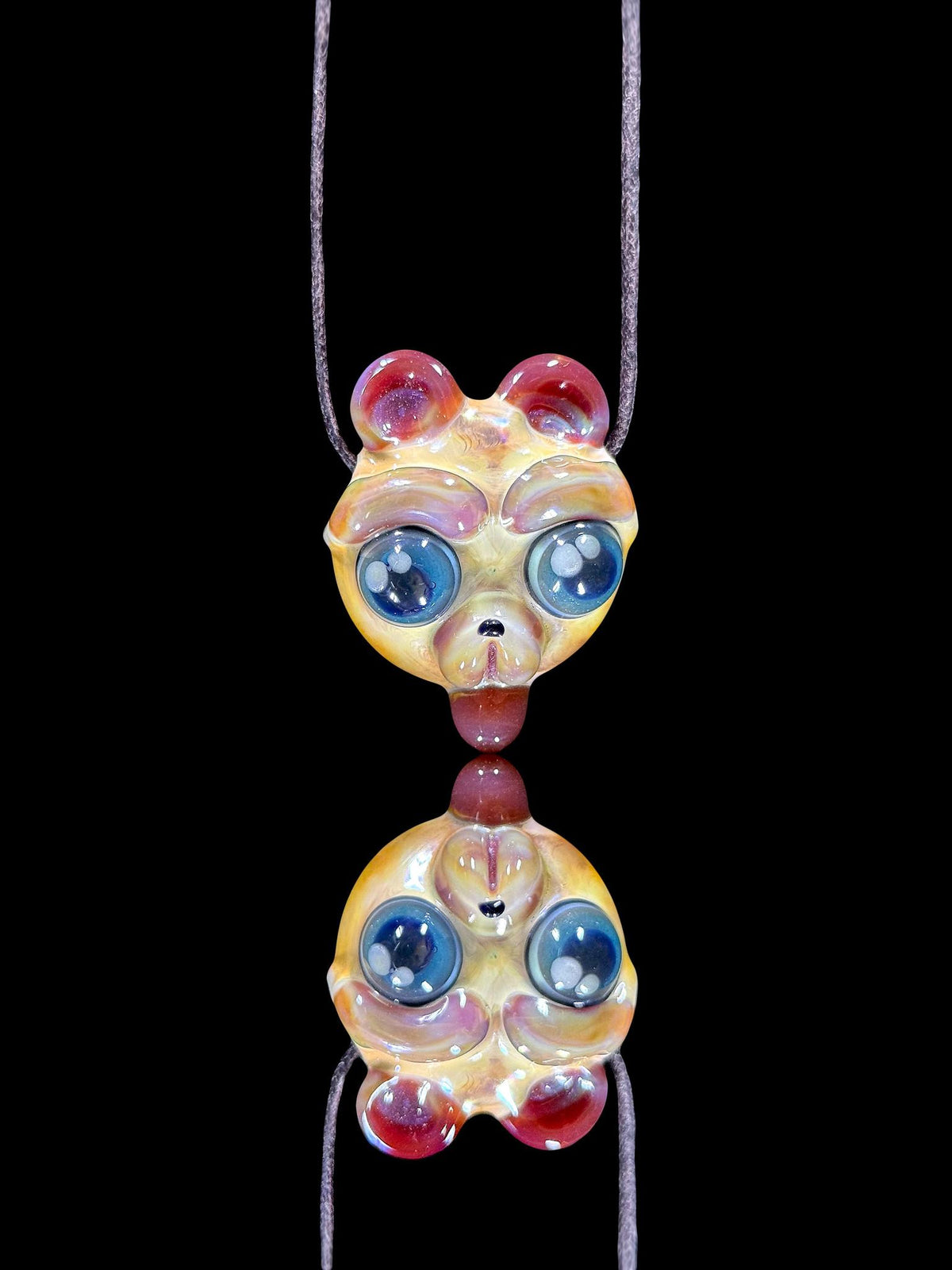 Shurlok Holm Glass Heady Teddy Pendant