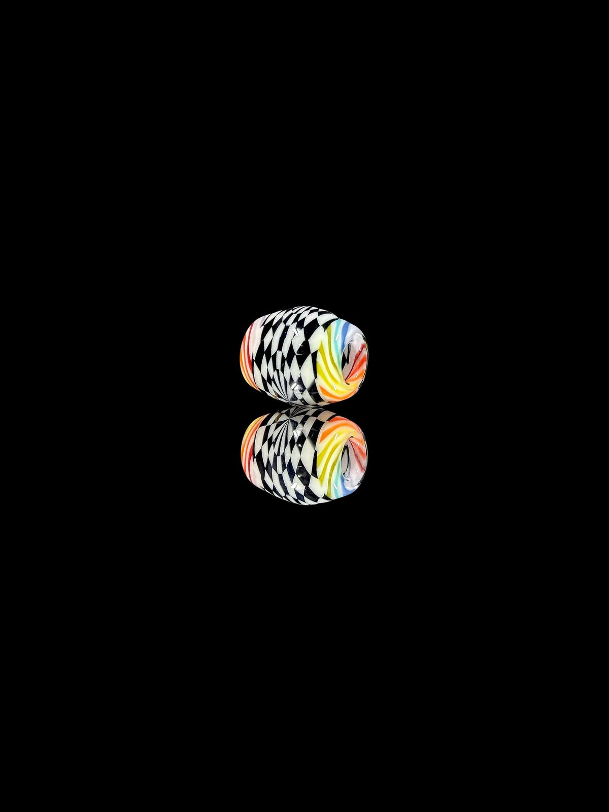 Renz Craft Rainbow Checkered Bead