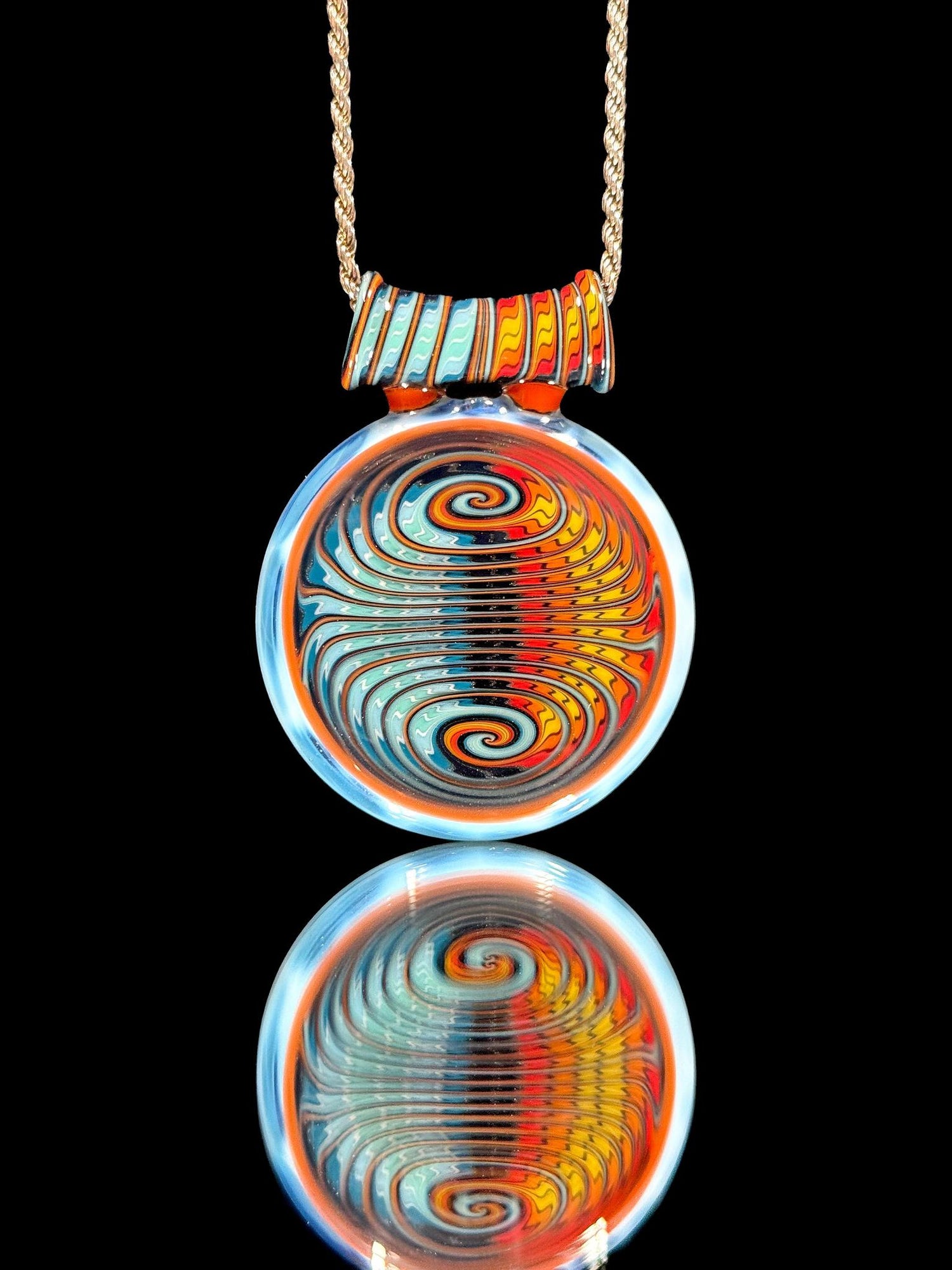 Jeff Spaga Hollow Disc Pendant